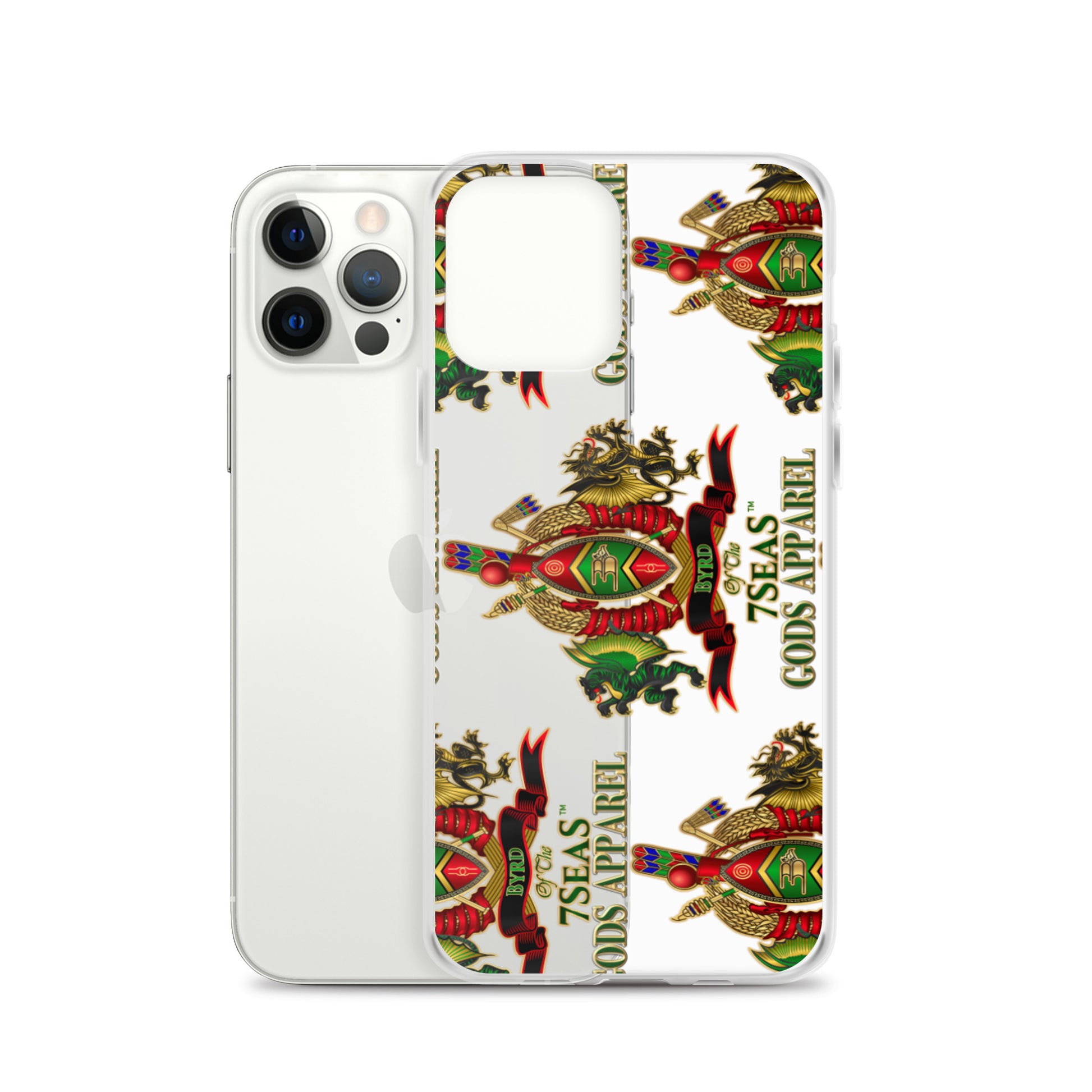 APEP - BYRD OF THE 7SEAS GODS APPAREL - transparent - iPhone Case