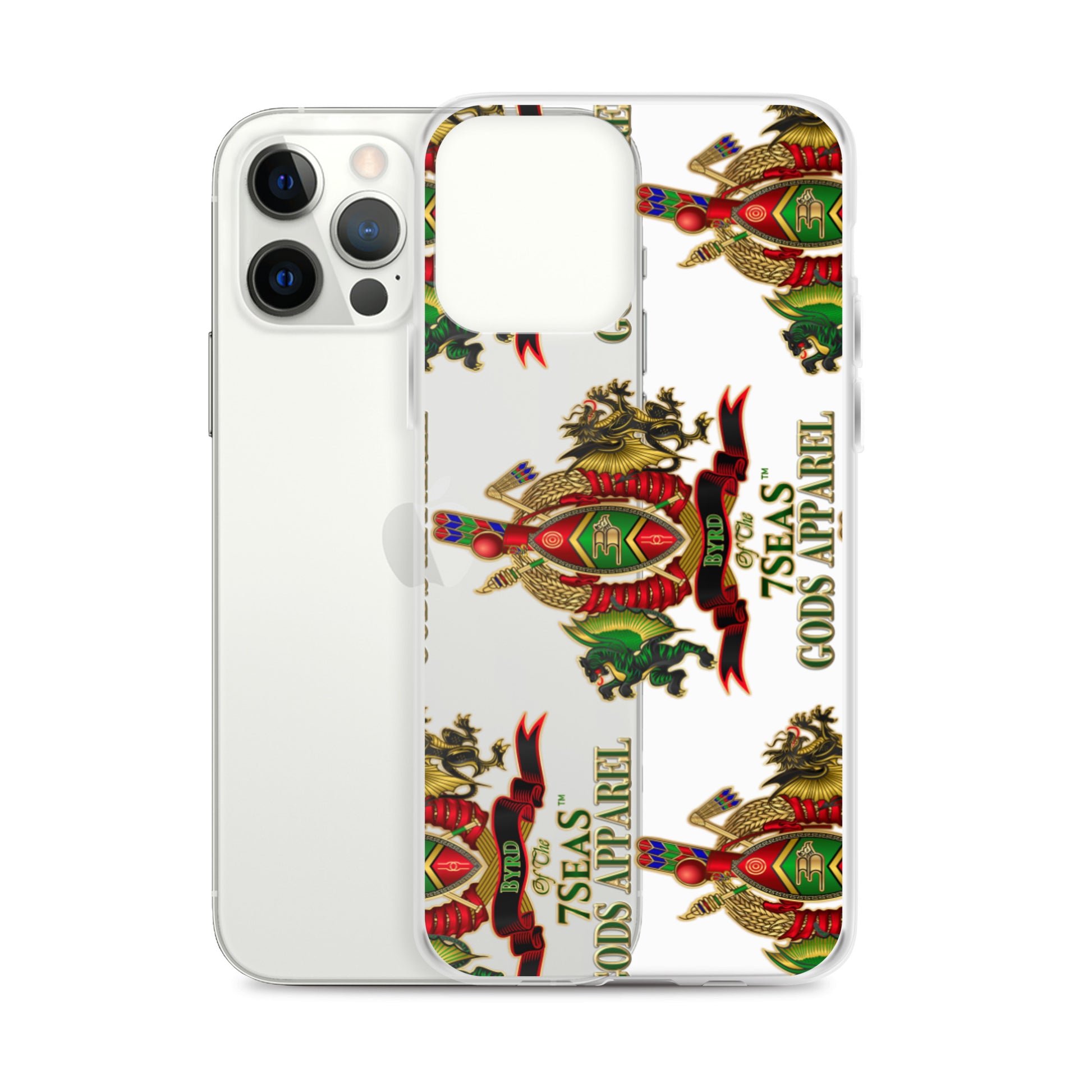 APEP - BYRD OF THE 7SEAS GODS APPAREL - transparent - iPhone Case