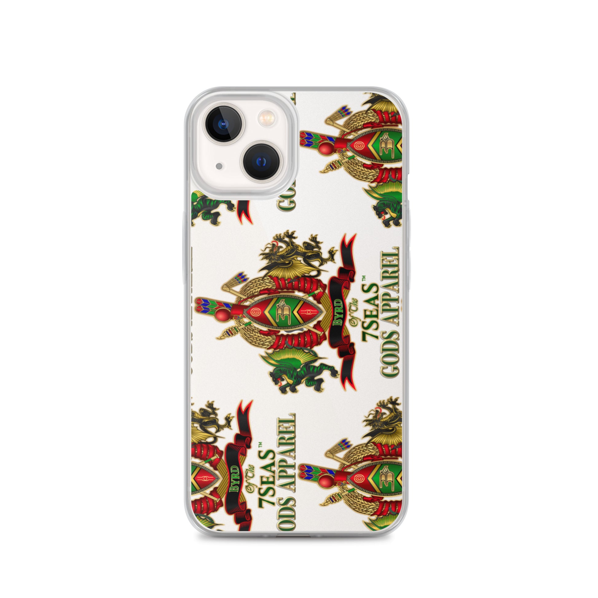 APEP - BYRD OF THE 7SEAS GODS APPAREL - transparent - iPhone Case