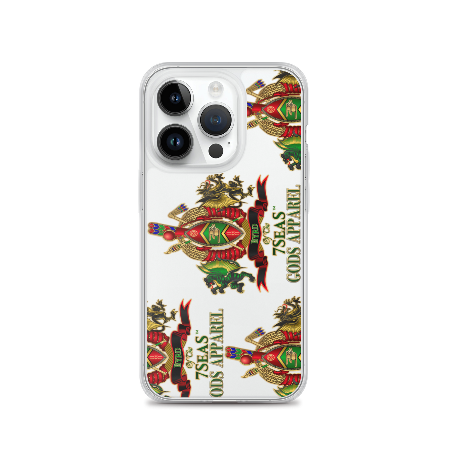 APEP - BYRD OF THE 7SEAS GODS APPAREL - transparent - iPhone Case