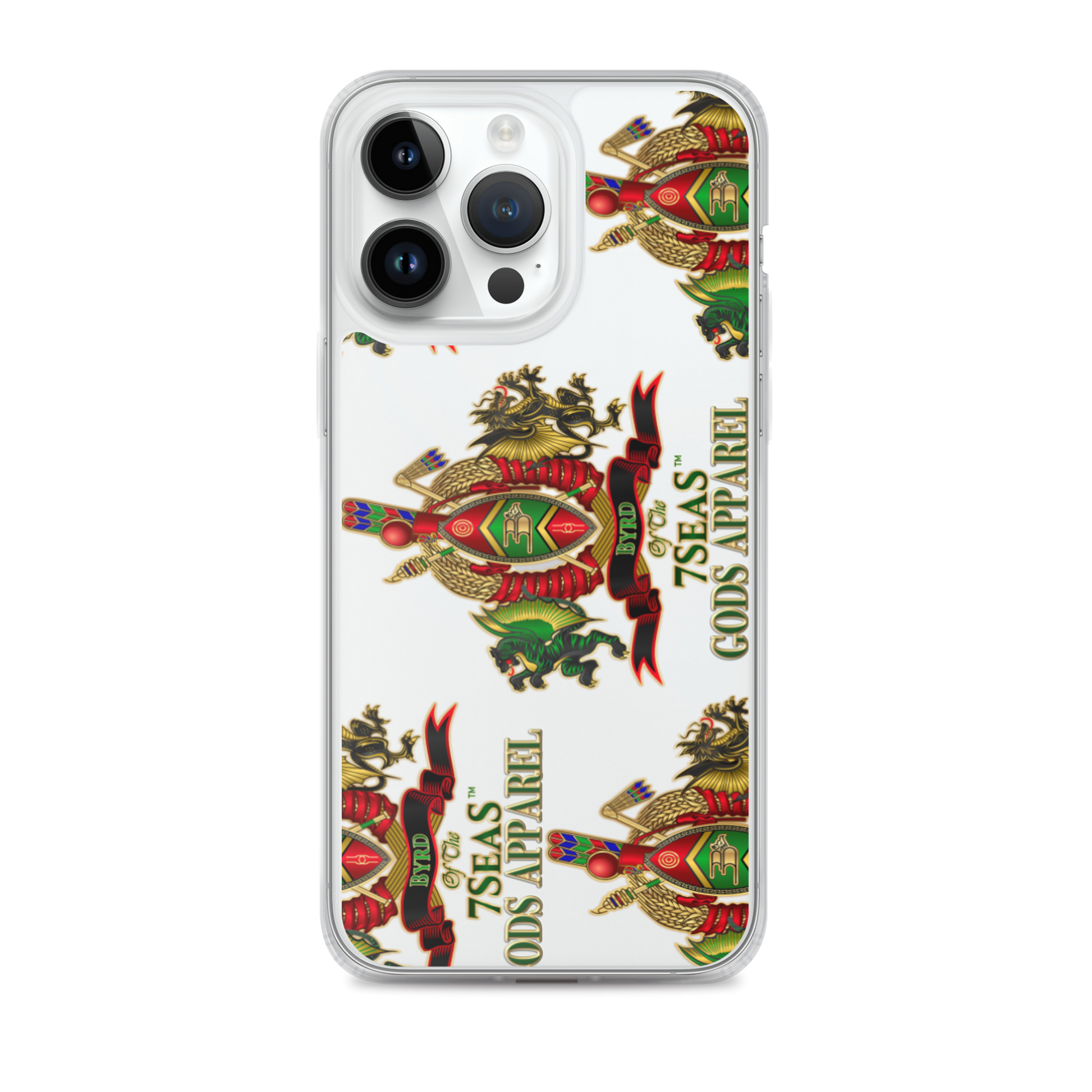 APEP - BYRD OF THE 7SEAS GODS APPAREL - transparent - iPhone Case