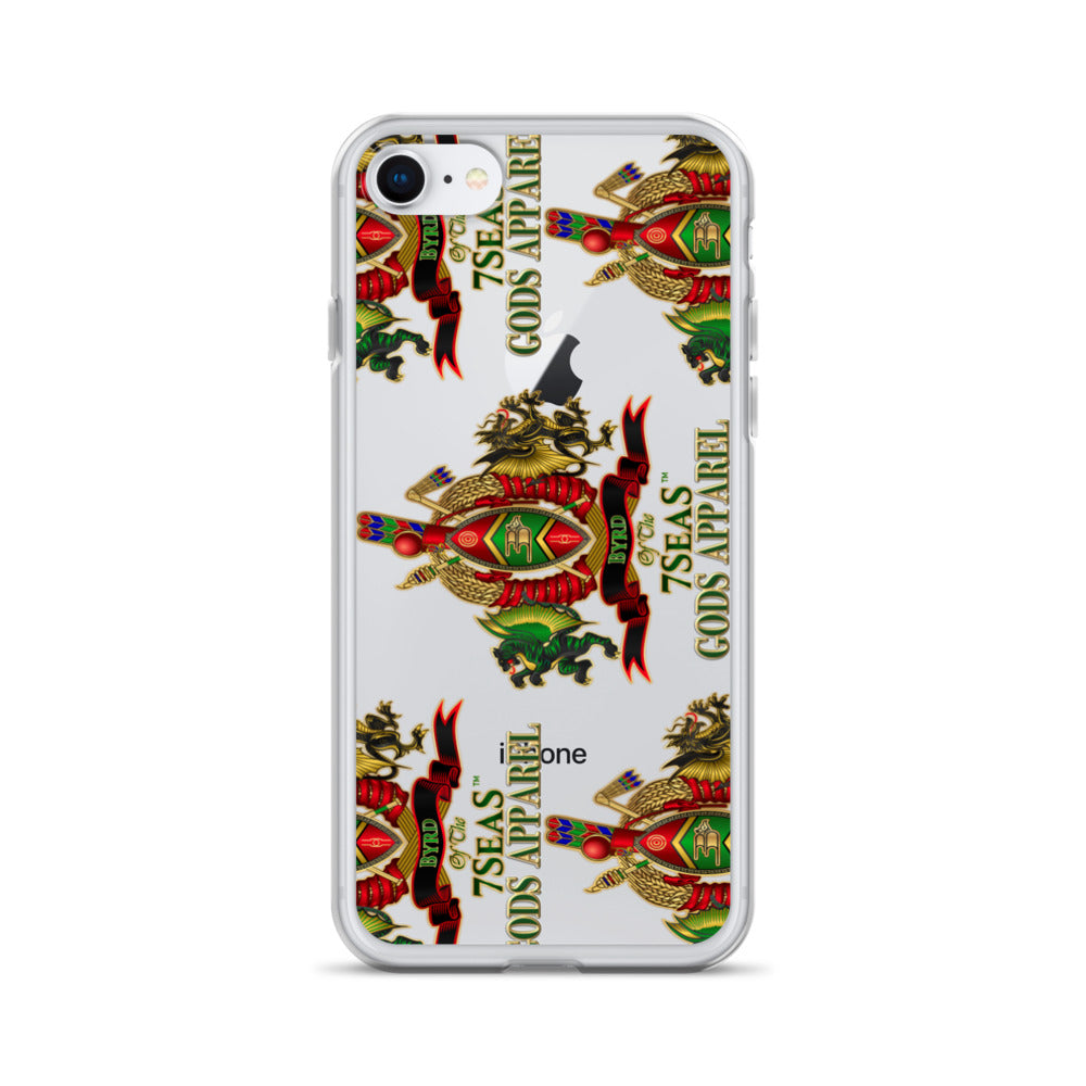 APEP - BYRD OF THE 7SEAS GODS APPAREL - transparent - iPhone Case