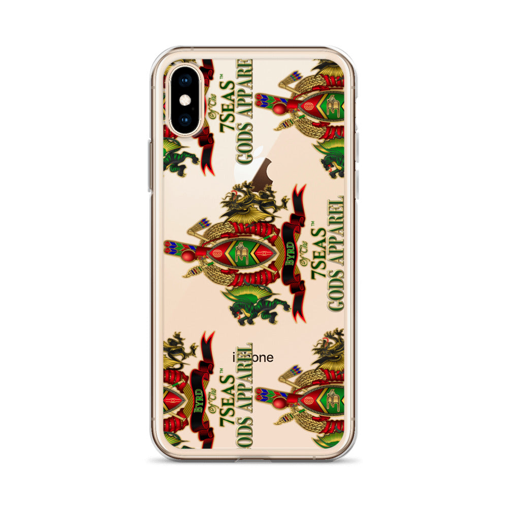 APEP - BYRD OF THE 7SEAS GODS APPAREL - transparent - iPhone Case