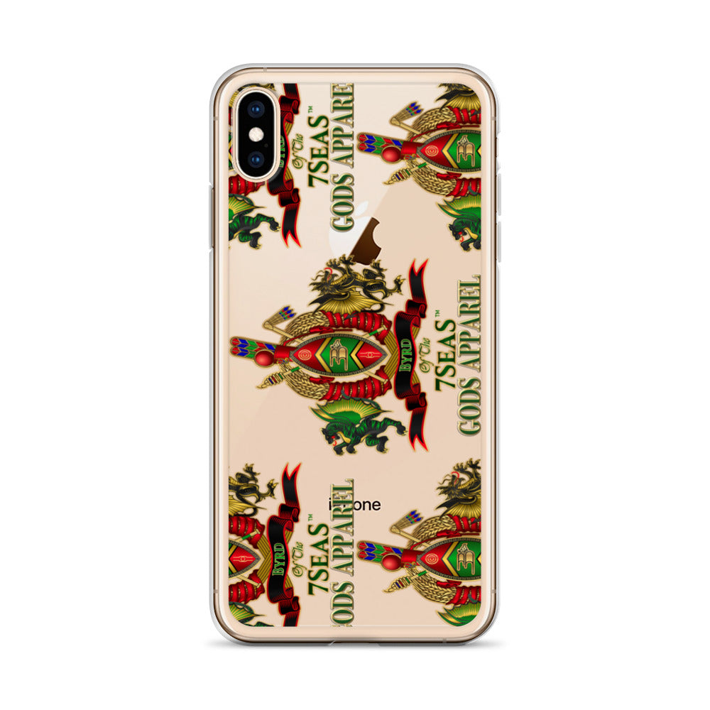 APEP - BYRD OF THE 7SEAS GODS APPAREL - transparent - iPhone Case