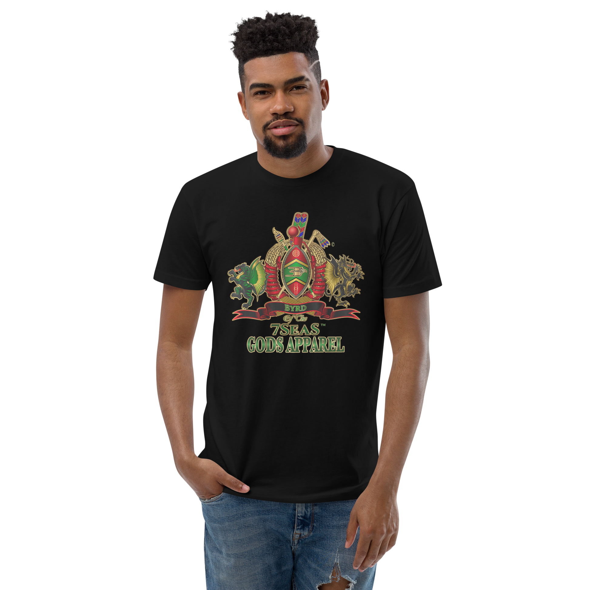 APEP - BYRD OF THE 7SEAS GODS APPAREL - God/Men Short Sleeve T-shirt