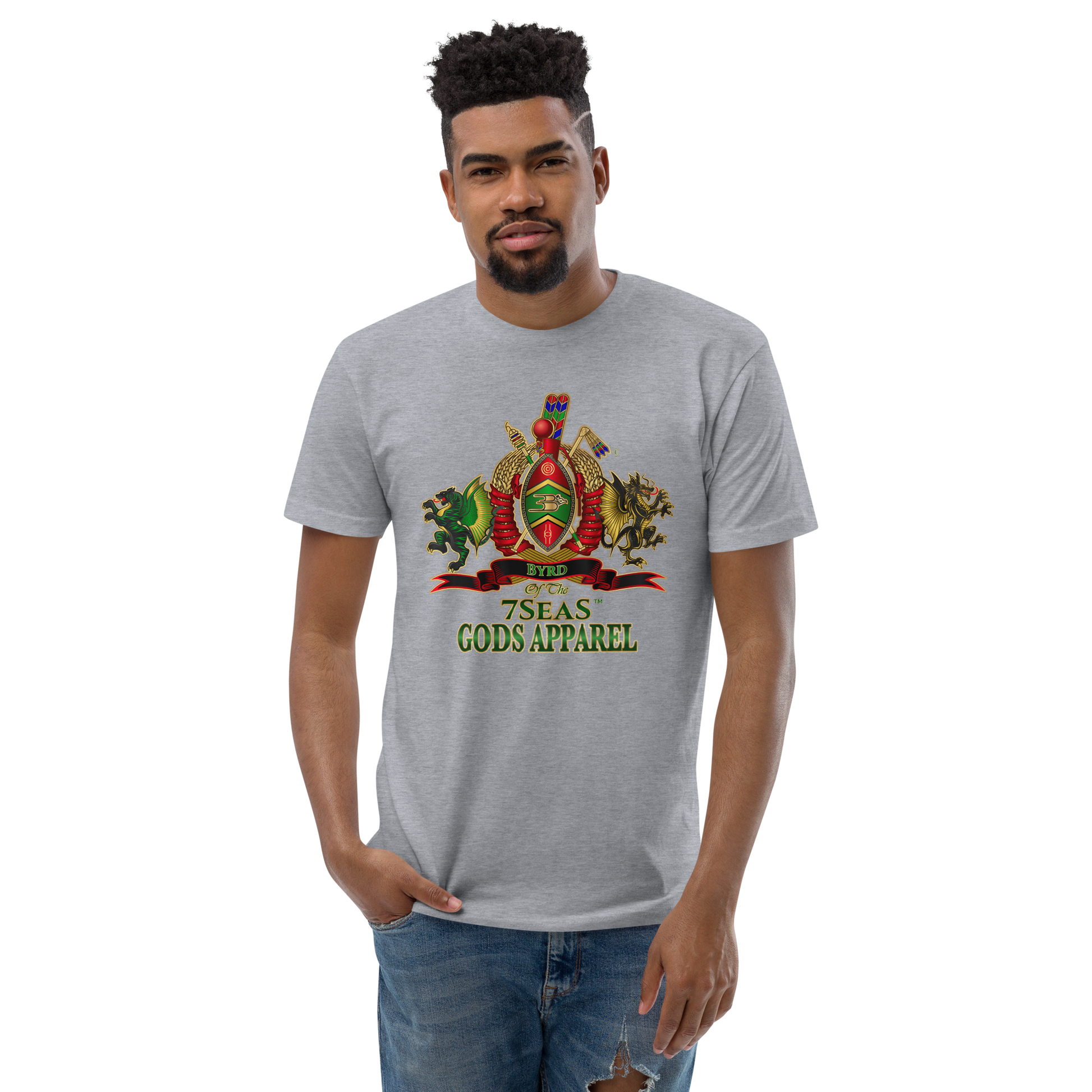 APEP - BYRD OF THE 7SEAS GODS APPAREL - God/Men Short Sleeve T-shirt