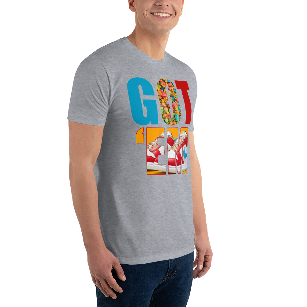 Byrd Of The 7Seas Gods Apparel - fruity pebble’s Got’em Short Sleeve T-shirt