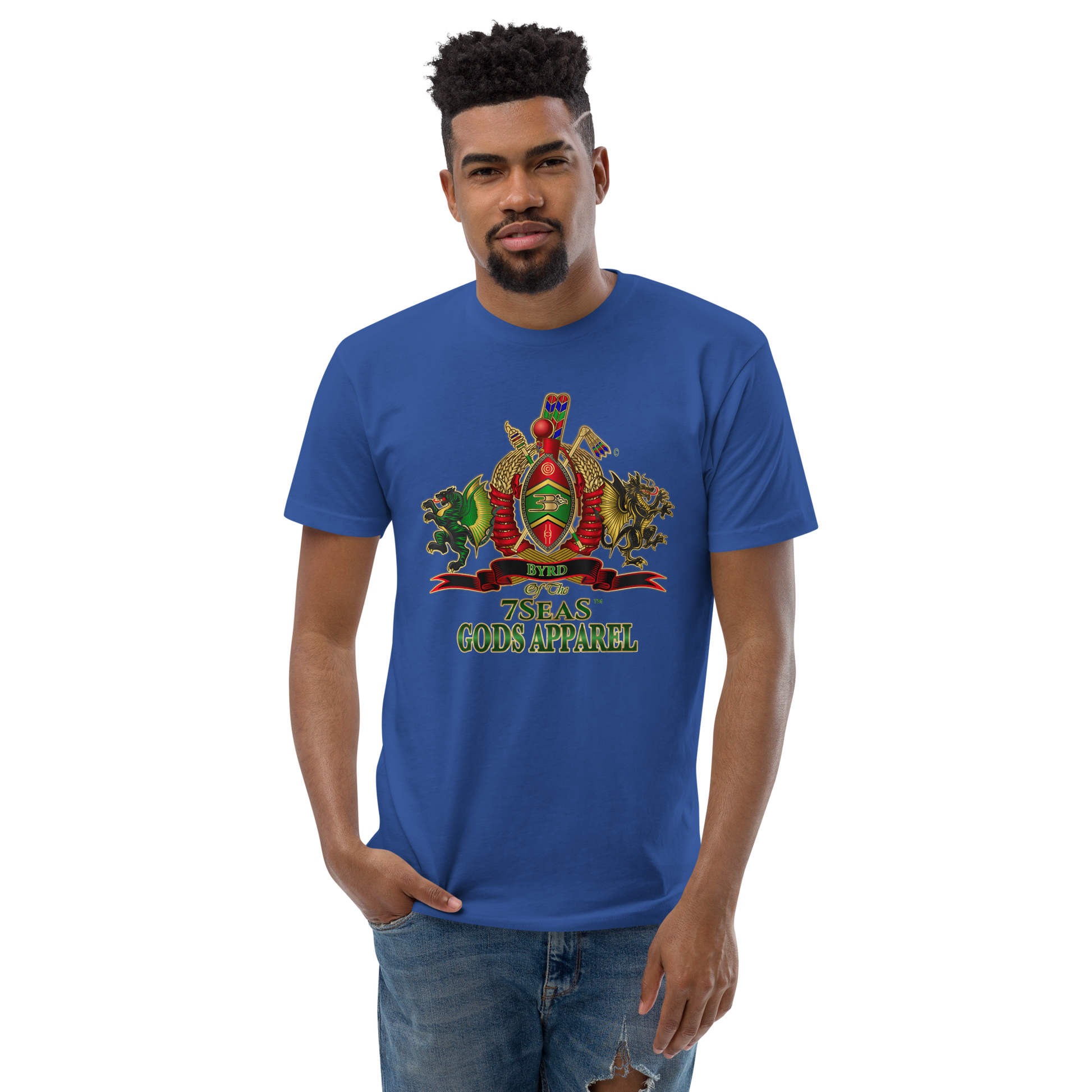 APEP - BYRD OF THE 7SEAS GODS APPAREL - God/Men Short Sleeve T-shirt