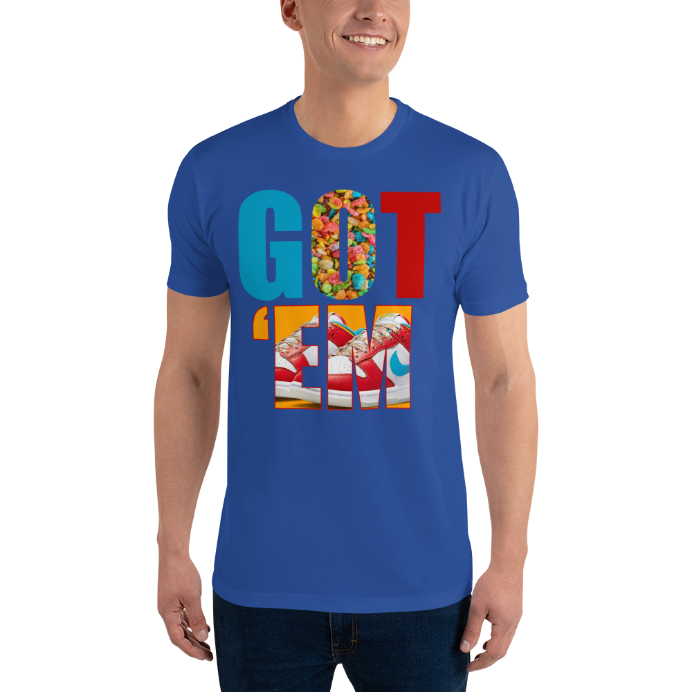 Byrd Of The 7Seas Gods Apparel - fruity pebble’s Got’em Short Sleeve T-shirt