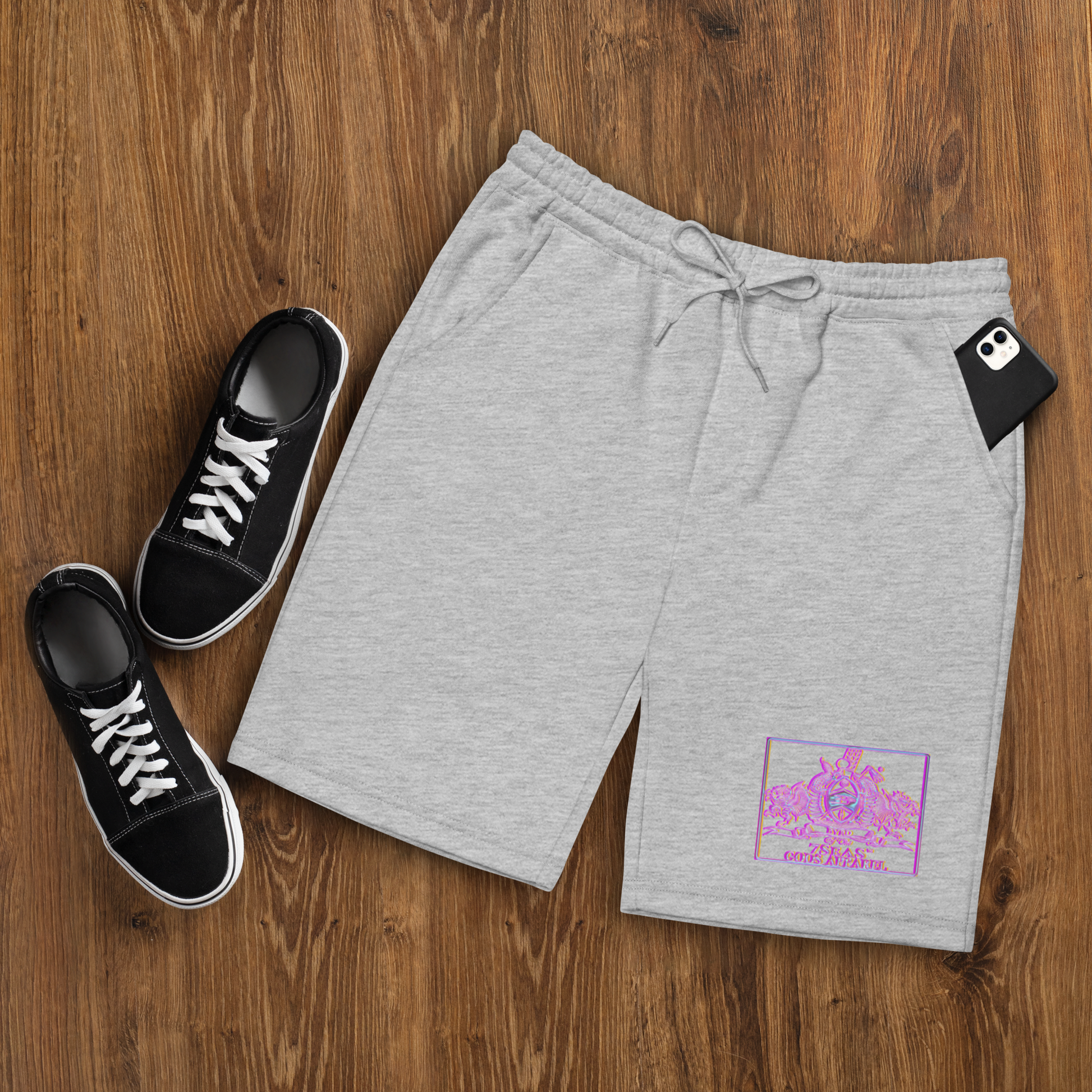 BUNZI - BYRD OF THE 7SEAS GODS APPAREL - Gods/Men fleece shorts