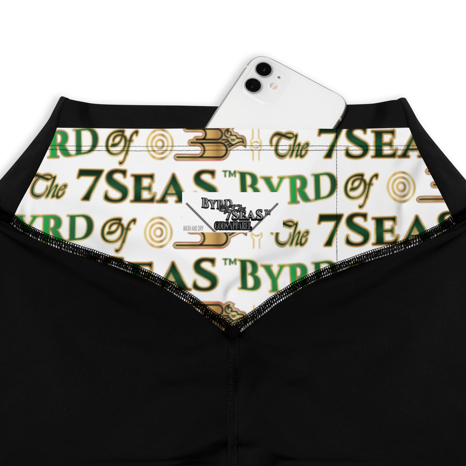 APEP - BYRD OF THE 7SEAS GODS APPAREL - White - Goddess/Women Sports Leggings