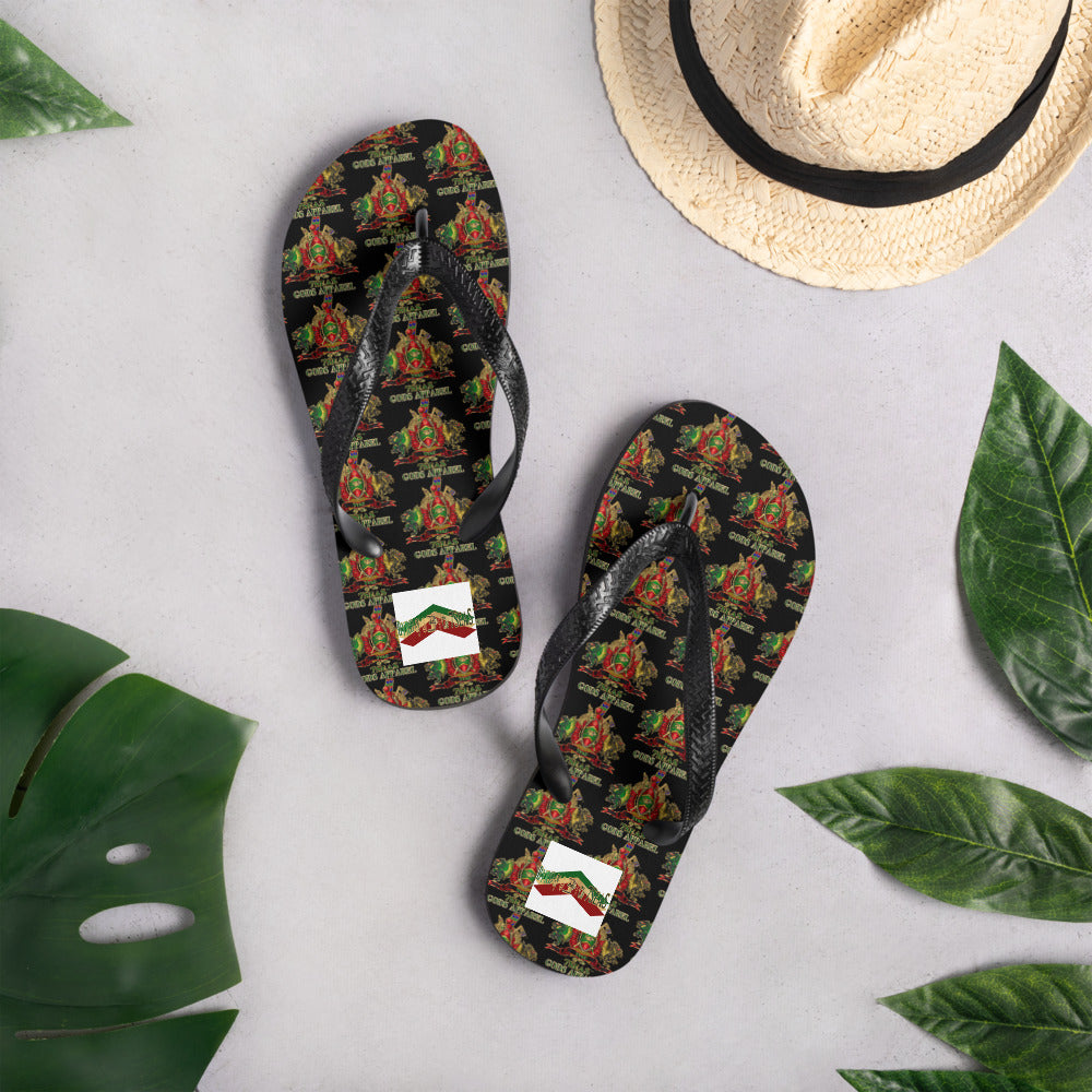 APEP - BYRD OF THE 7SEAS GODS APPAREL - BLACK - Flip-Flops