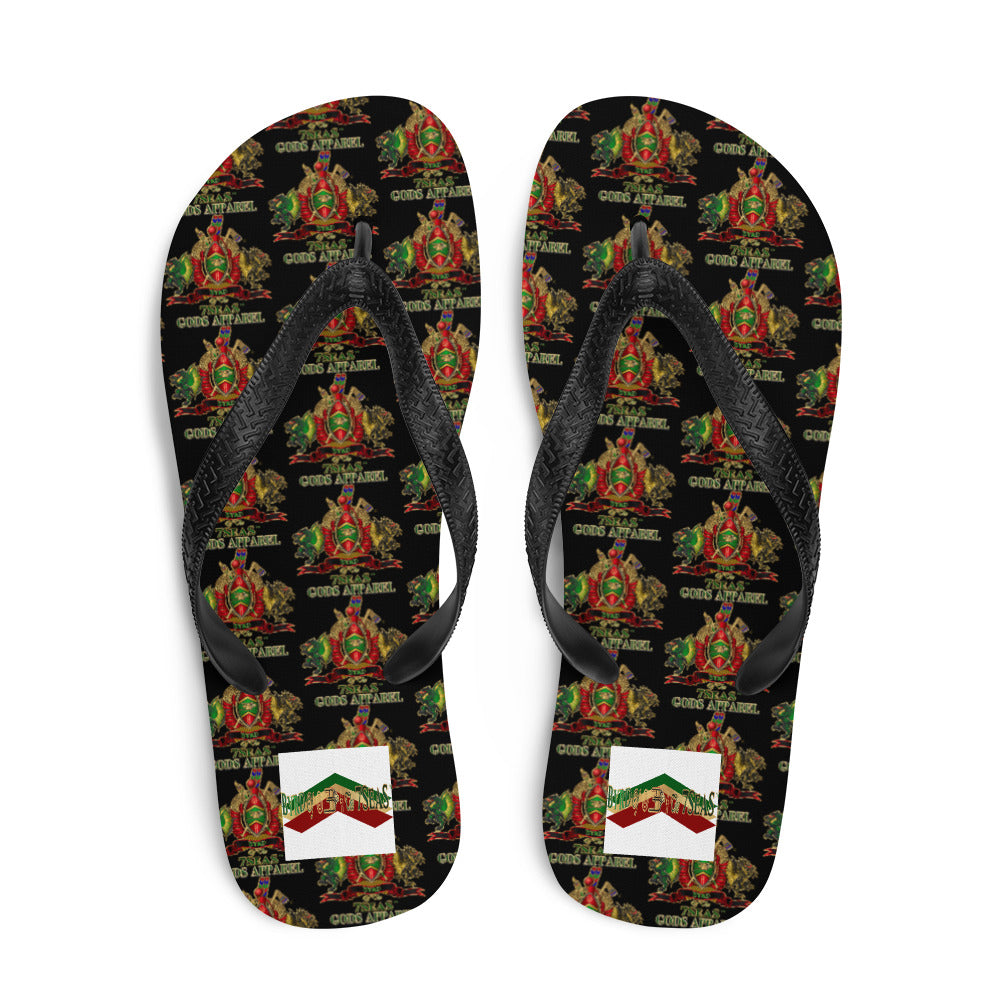 APEP - BYRD OF THE 7SEAS GODS APPAREL - BLACK - Flip-Flops