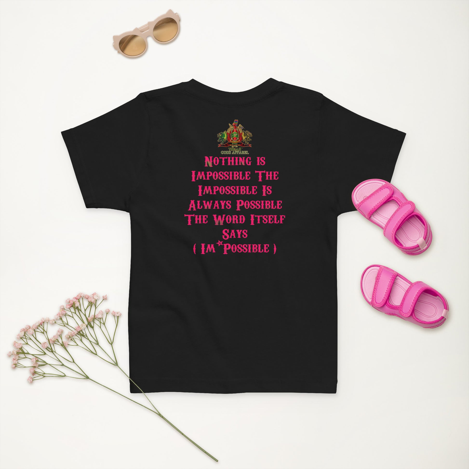 TIAMAT - BYRD OF THE 7SEAS GODS APPAREL - PINK - Toddler Goddess/Girls t-shirt