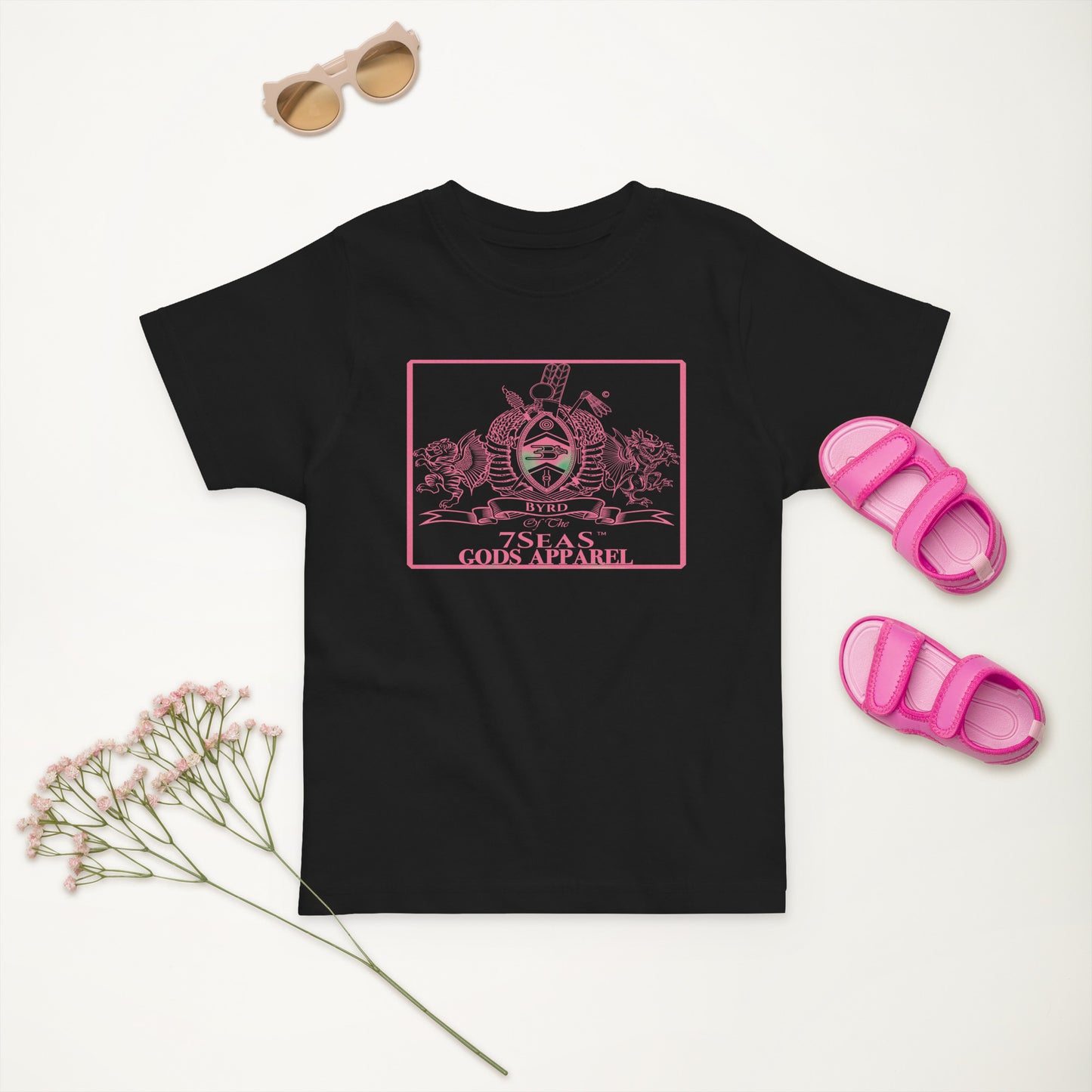 TIAMAT - BYRD OF THE 7SEAS GODS APPAREL - PINK - Toddler Goddess/Girls t-shirt