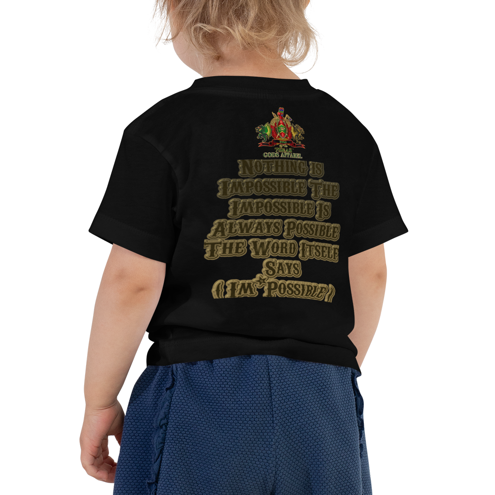 KHNUM - BYRD OF THE 7SEAS GODS APPAREL - BROWN - Toddler Goddess/Girls Short Sleeve Tee