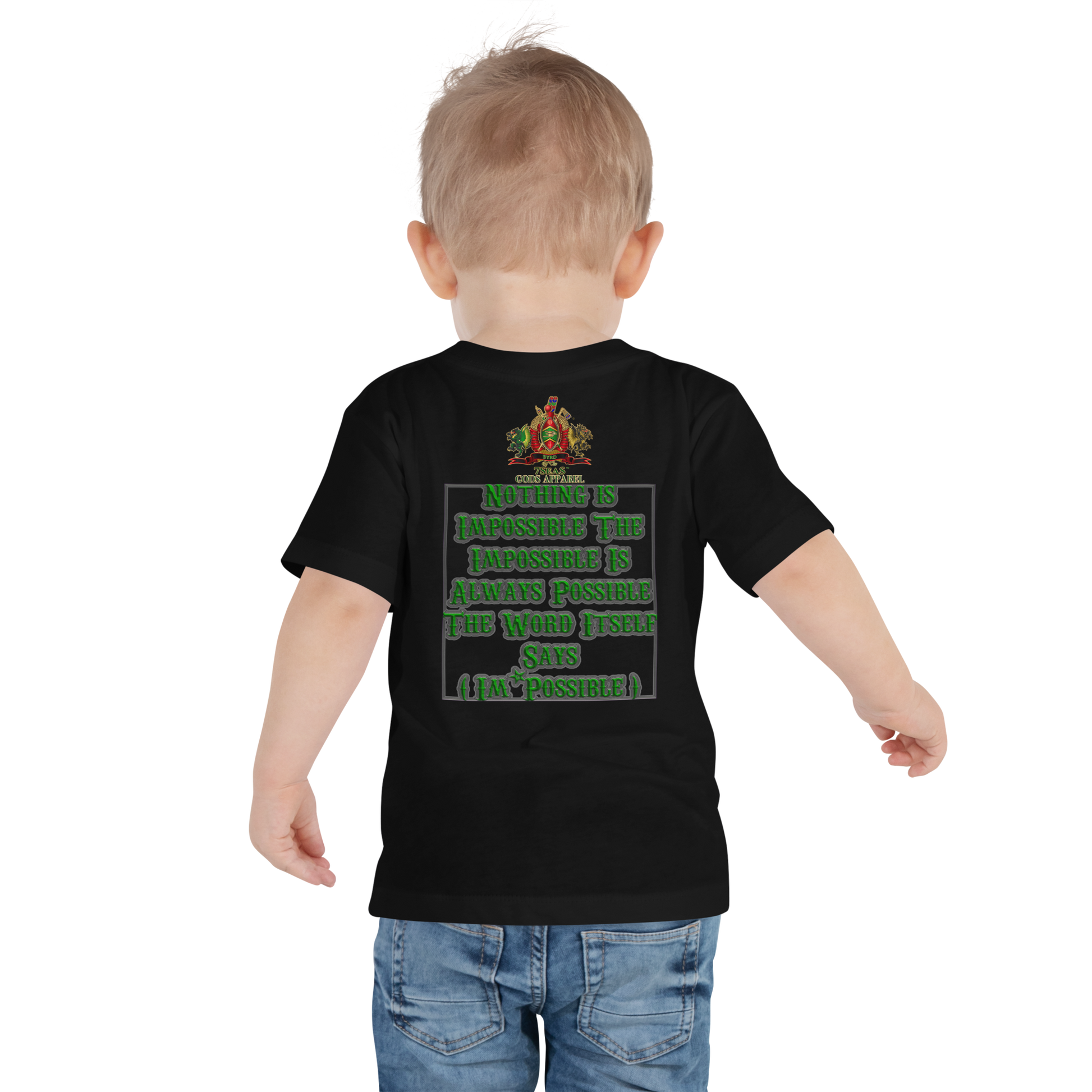 APEP - BYRD OF THE 7SEAS GODS APPAREL - Toddler Gods/Boys Short Sleeve Tee