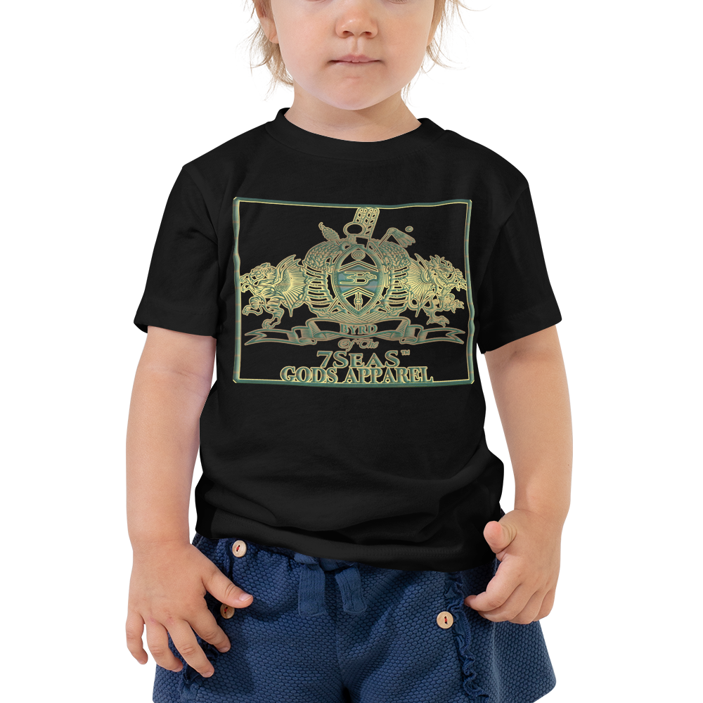 ENBYRD - BYRD OF THE 7SEAS GODS APPAREL - GREEN - Toddler Goddess/Girls Short Sleeve Tee