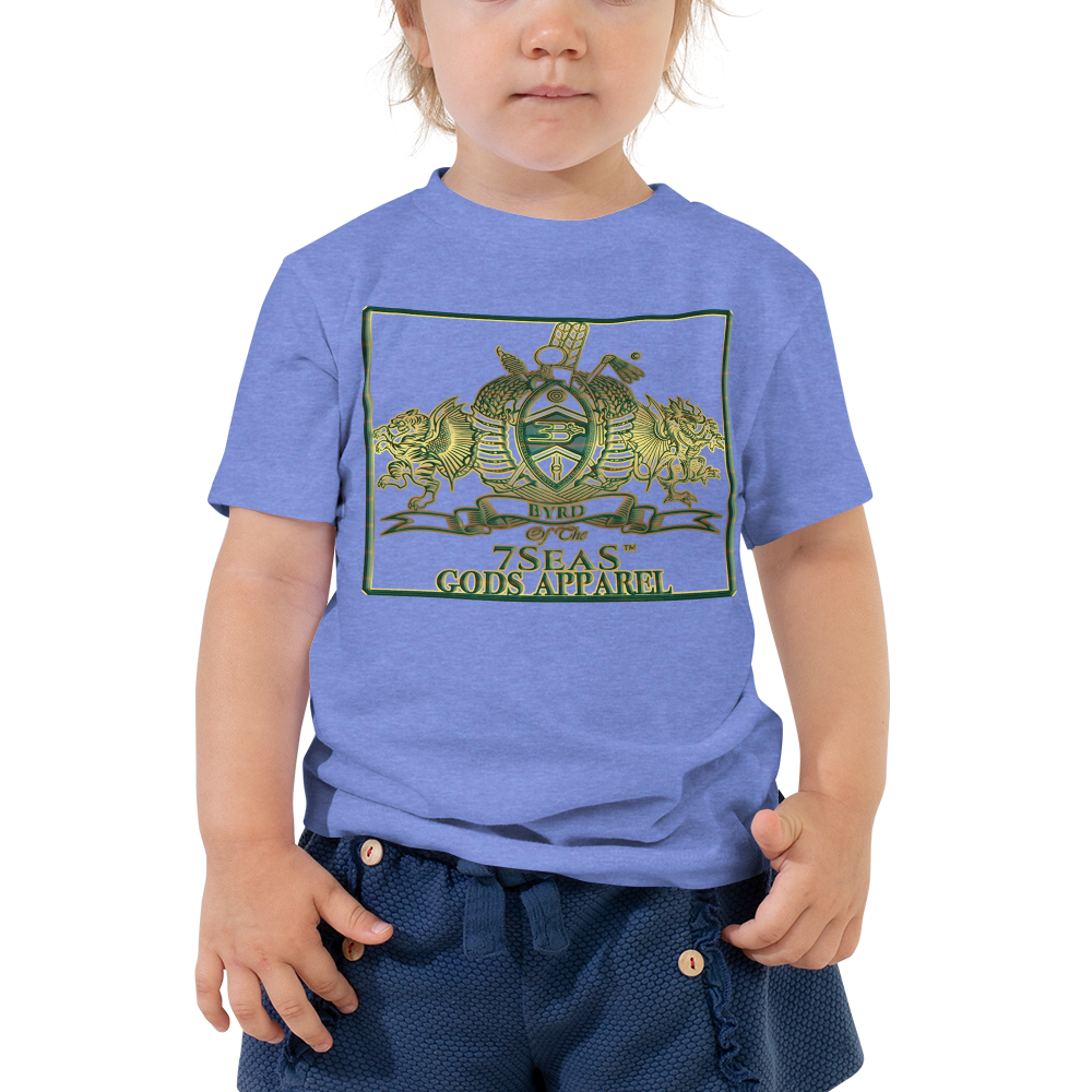 ENBYRD - BYRD OF THE 7SEAS GODS APPAREL - GREEN - Toddler Goddess/Girls Short Sleeve Tee