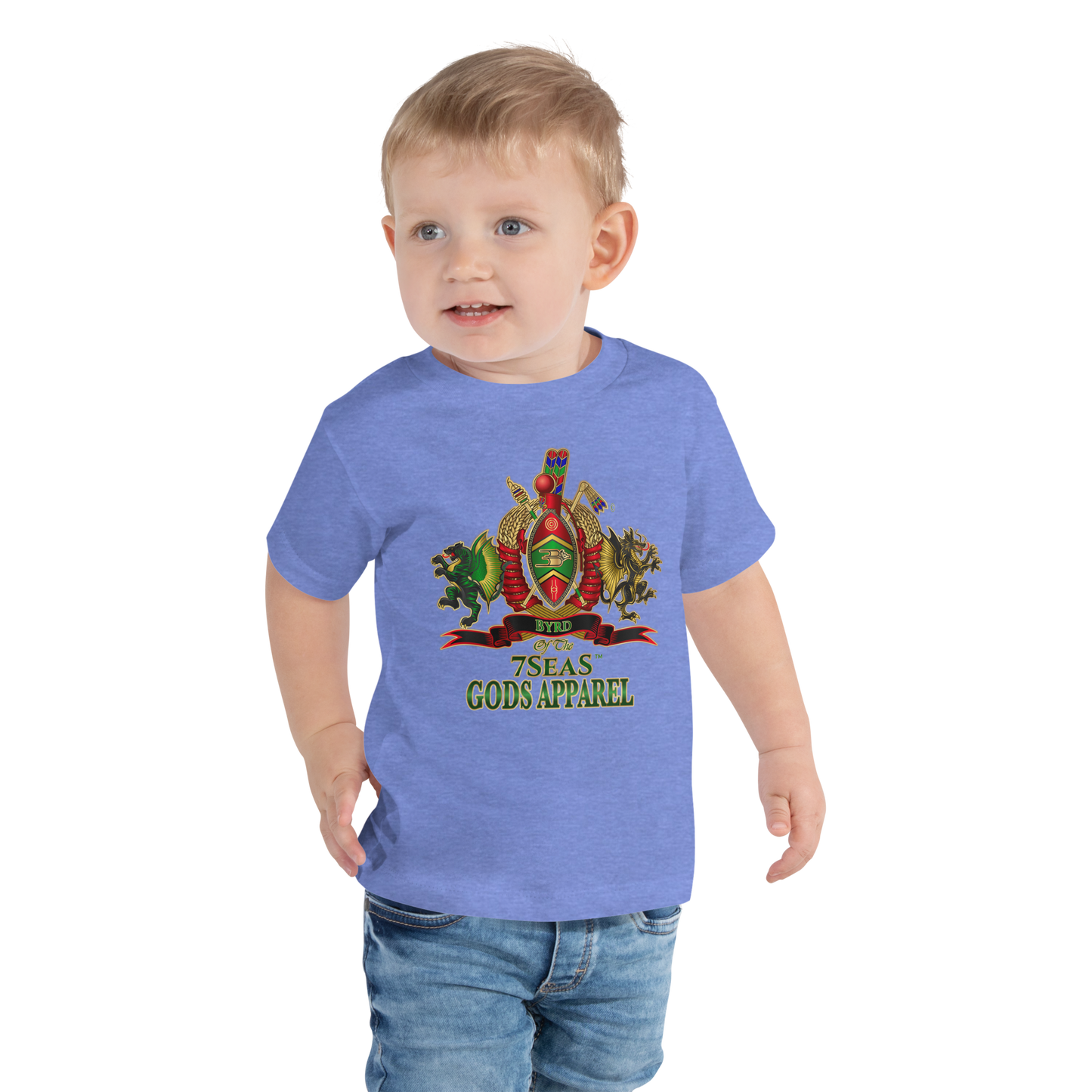 APEP - BYRD OF THE 7SEAS GODS APPAREL - Toddler Gods/Boys Short Sleeve Tee