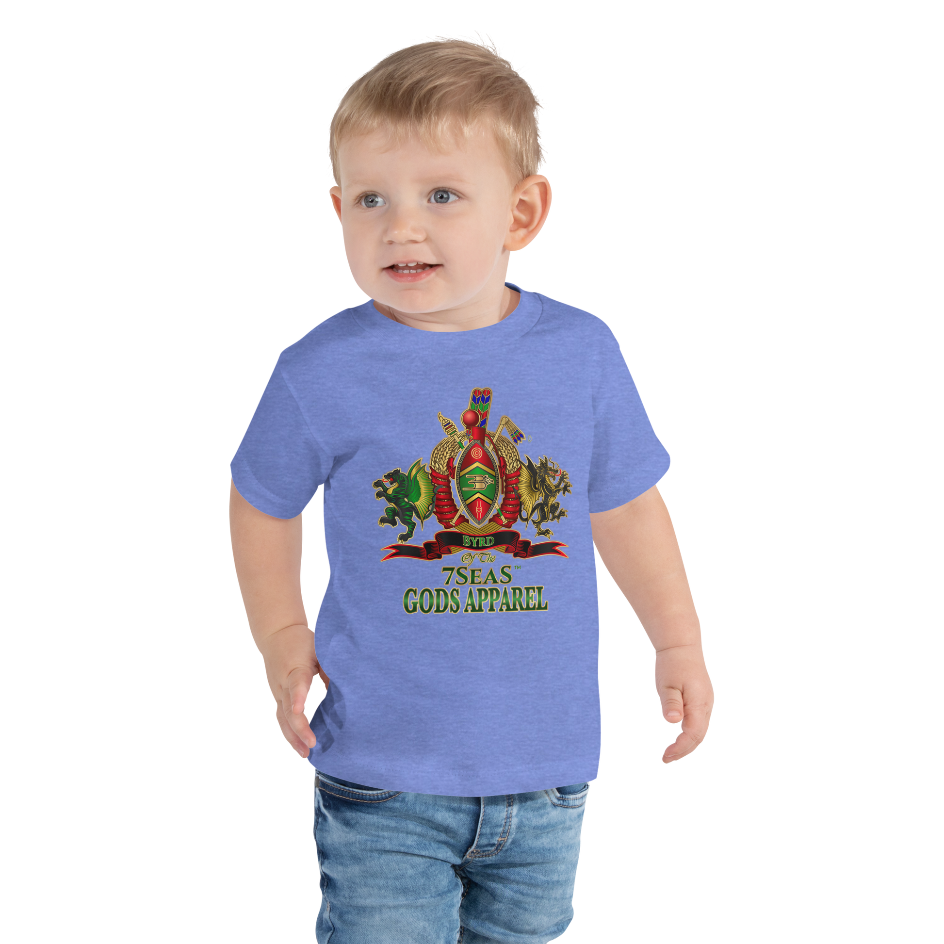 APEP - BYRD OF THE 7SEAS GODS APPAREL - Toddler Gods/Boys Short Sleeve Tee