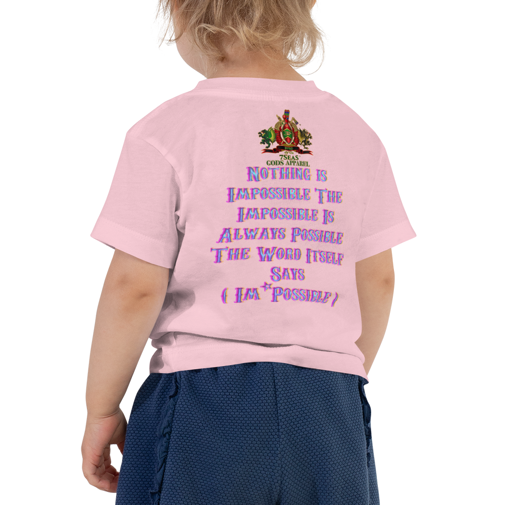 BUNZI - BYRD OF THE 7SEAS GODS APPAREL - Toddler Goddess/Girls Short Sleeve Tee