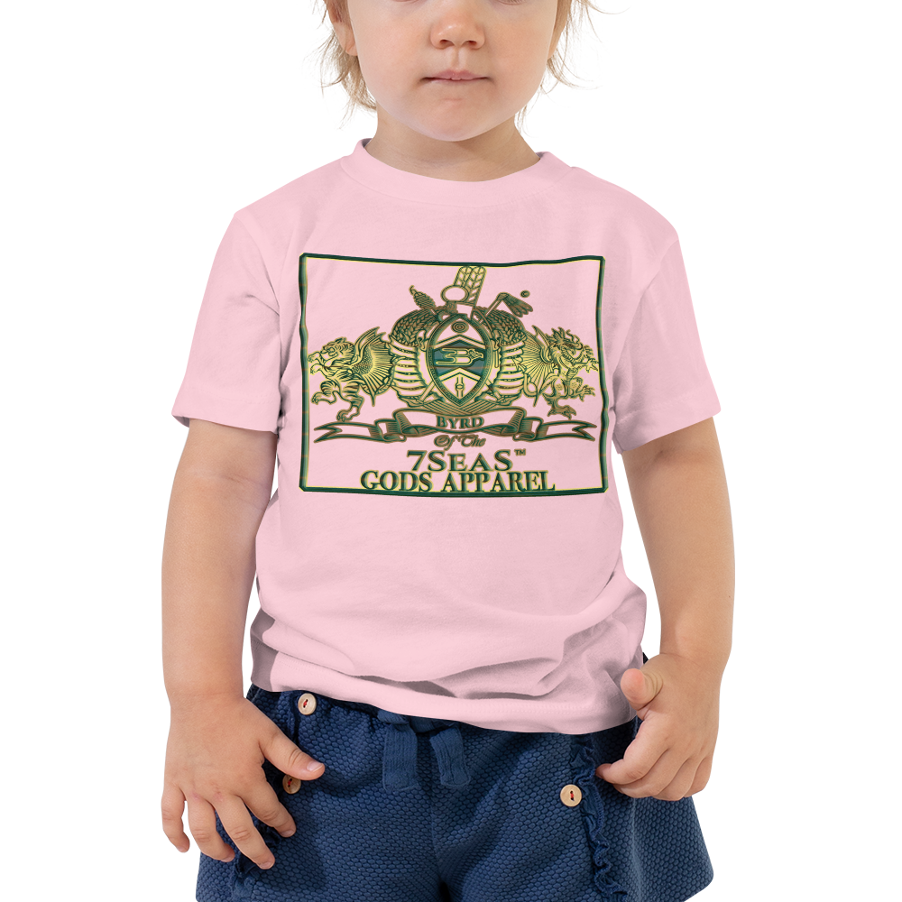 ENBYRD - BYRD OF THE 7SEAS GODS APPAREL - GREEN - Toddler Goddess/Girls Short Sleeve Tee