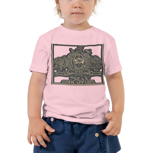 KHNUM - BYRD OF THE 7SEAS GODS APPAREL - BROWN - Toddler Goddess/Girls Short Sleeve Tee