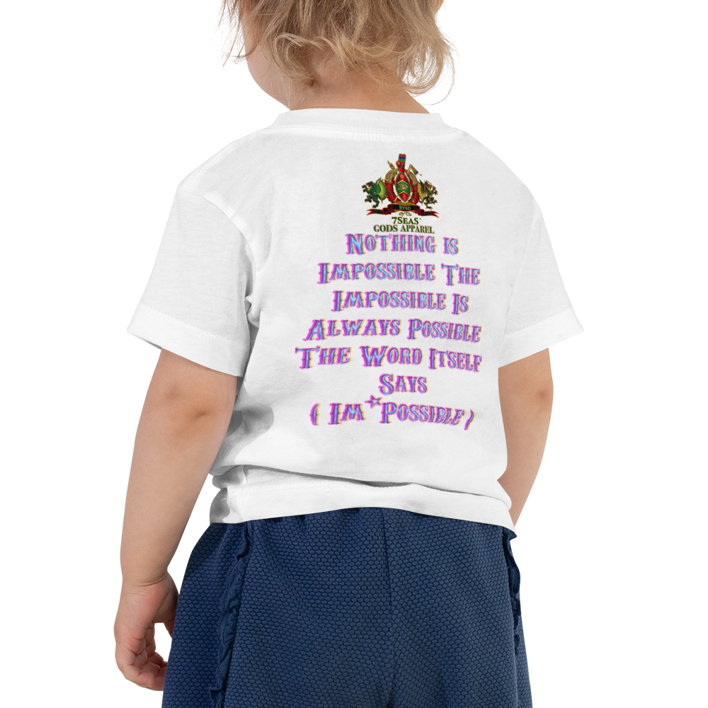 BUNZI - BYRD OF THE 7SEAS GODS APPAREL - Toddler Goddess/Girls Short Sleeve Tee