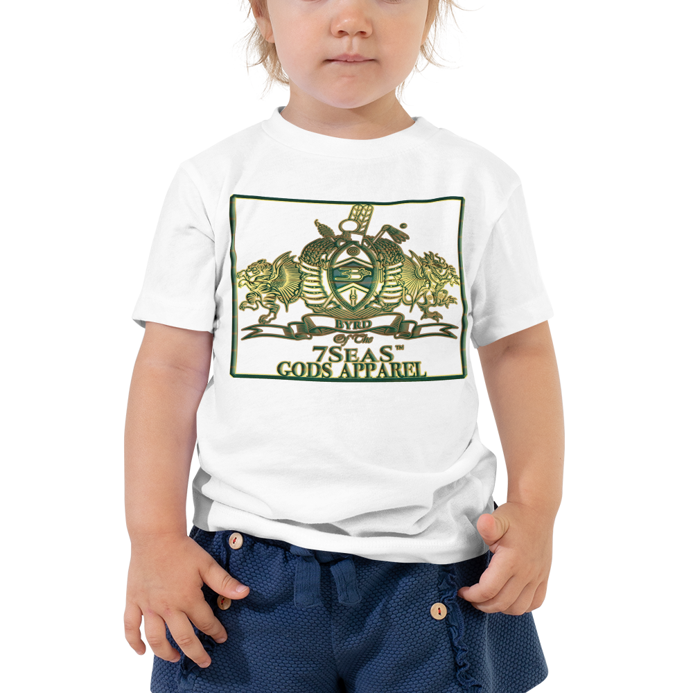 ENBYRD - BYRD OF THE 7SEAS GODS APPAREL - GREEN - Toddler Goddess/Girls Short Sleeve Tee