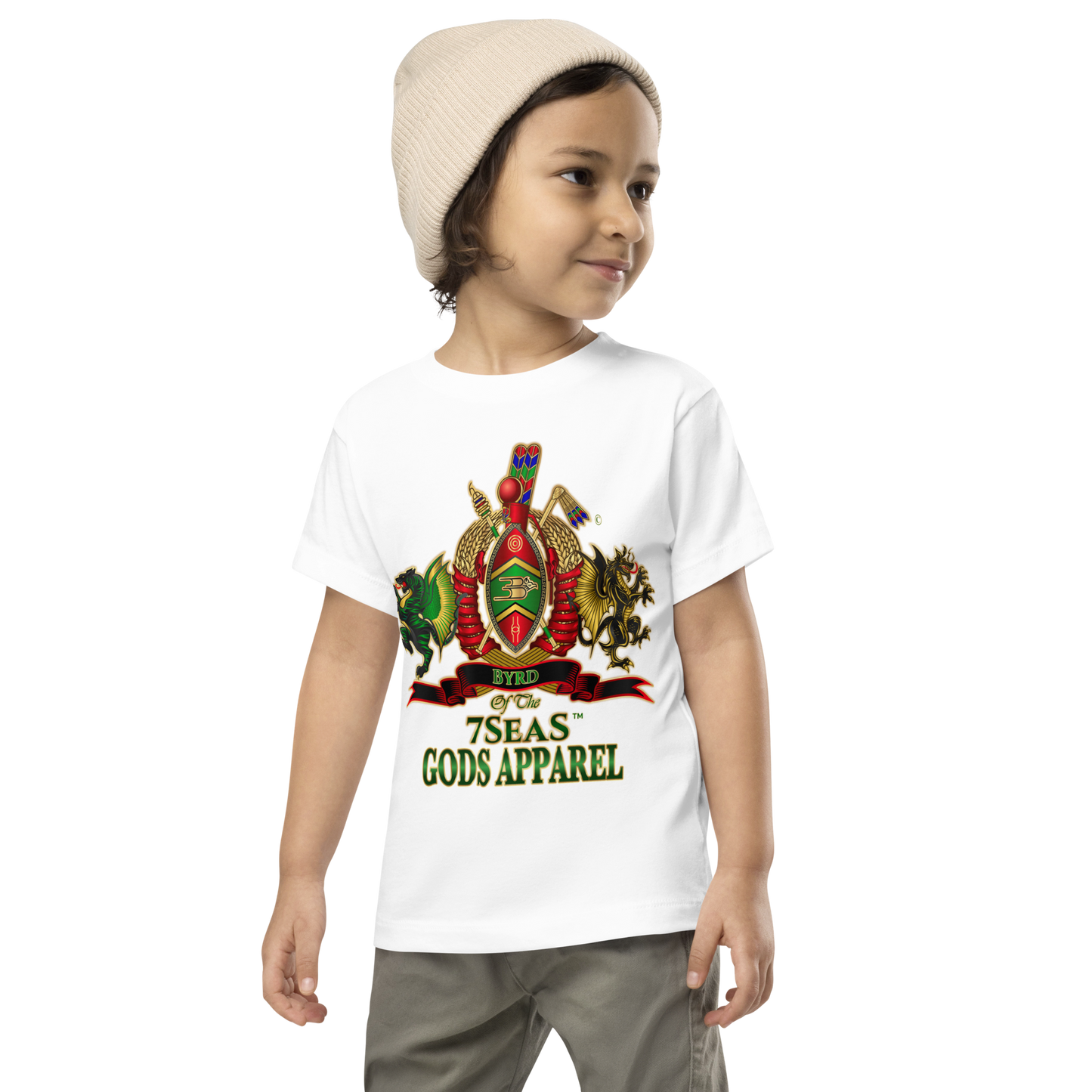 APEP - BYRD OF THE 7SEAS GODS APPAREL - Toddler Goddess/Girls Short Sleeve Tee