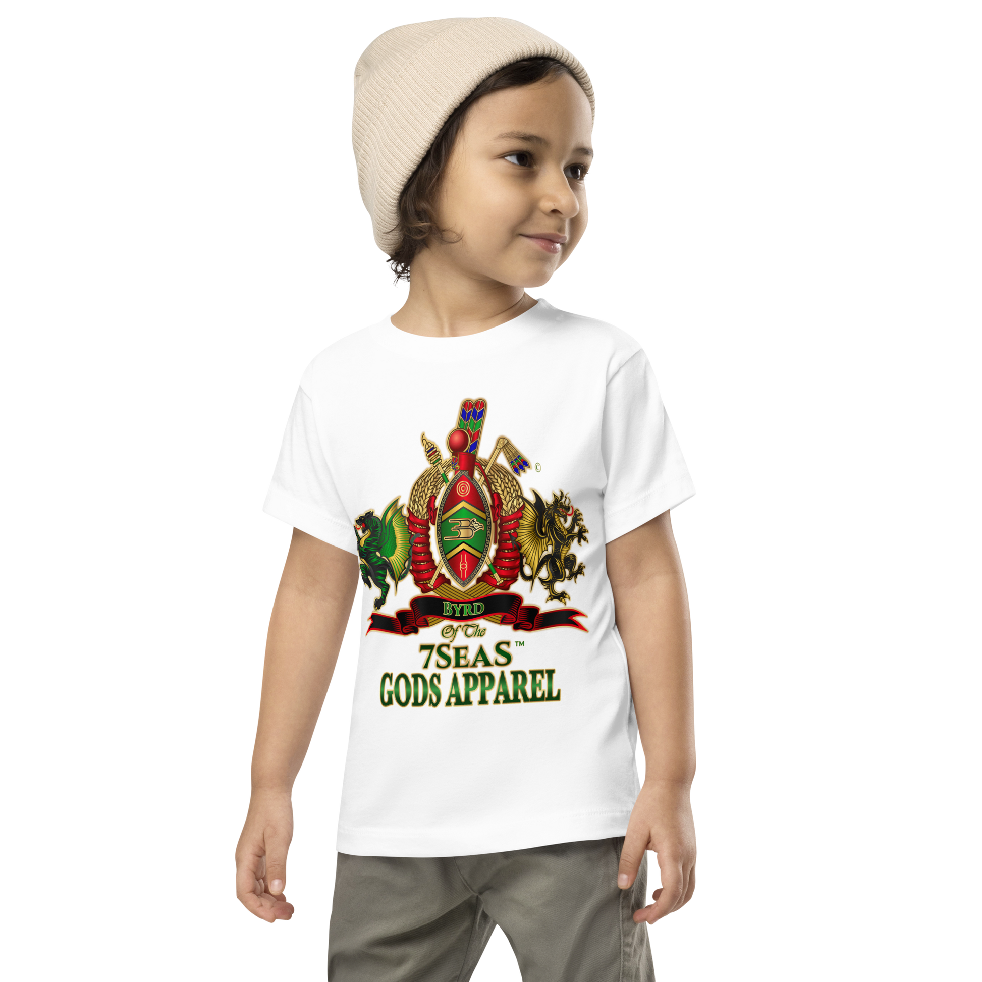 APEP - BYRD OF THE 7SEAS GODS APPAREL - Toddler Goddess/Girls Short Sleeve Tee