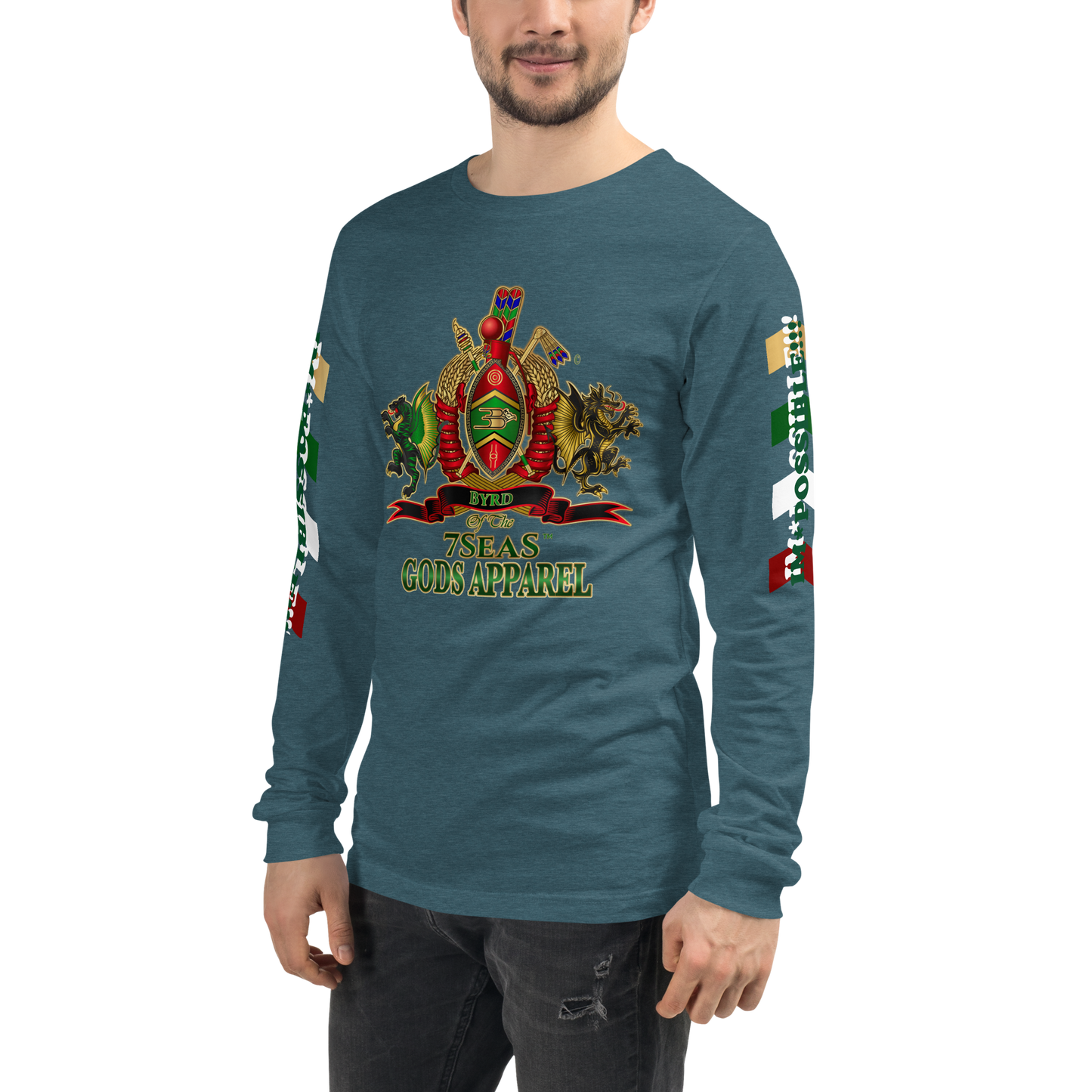 APEP - BYRD OF THE 7SEAS GODS APPAREL - Gods/Men Unisex Long Sleeve Tee