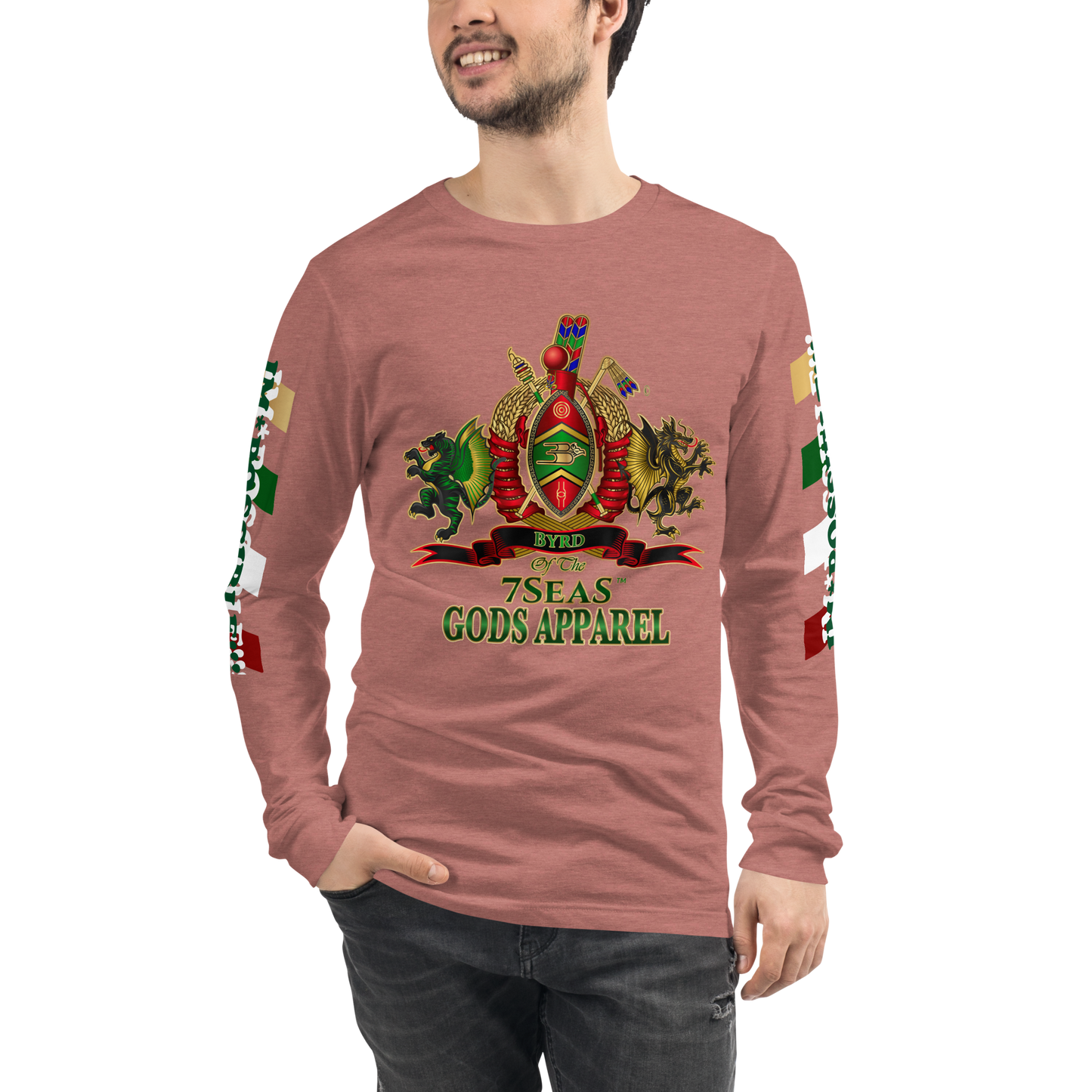 APEP - BYRD OF THE 7SEAS GODS APPAREL - Gods/Men Unisex Long Sleeve Tee