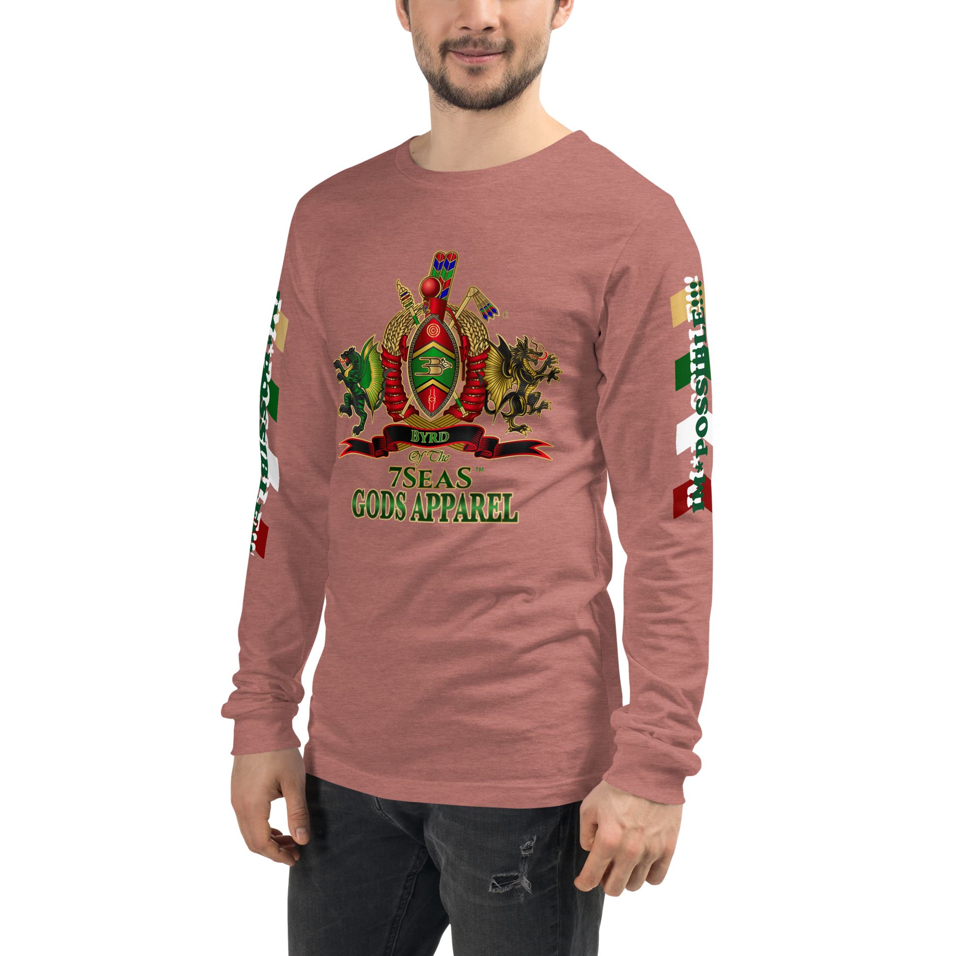 APEP - BYRD OF THE 7SEAS GODS APPAREL - Gods/Men Unisex Long Sleeve Tee