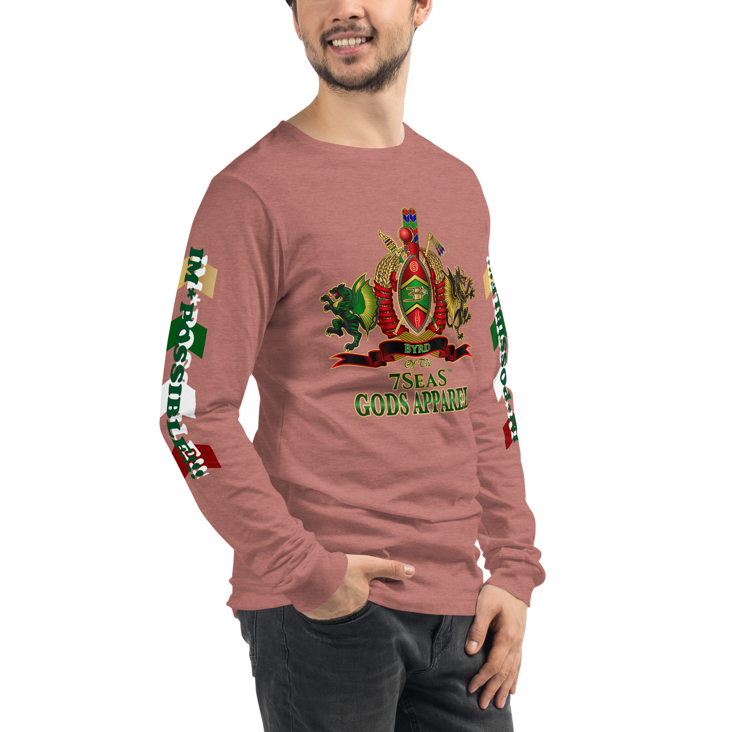 APEP - BYRD OF THE 7SEAS GODS APPAREL - Gods/Men Unisex Long Sleeve Tee