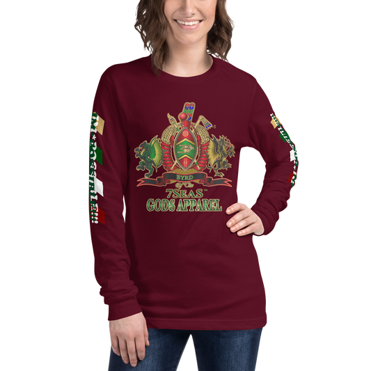 APEP - BYRD OF THE 7SEAS GODS APPAREL - Goddess/Women Unisex Long Sleeve Tee