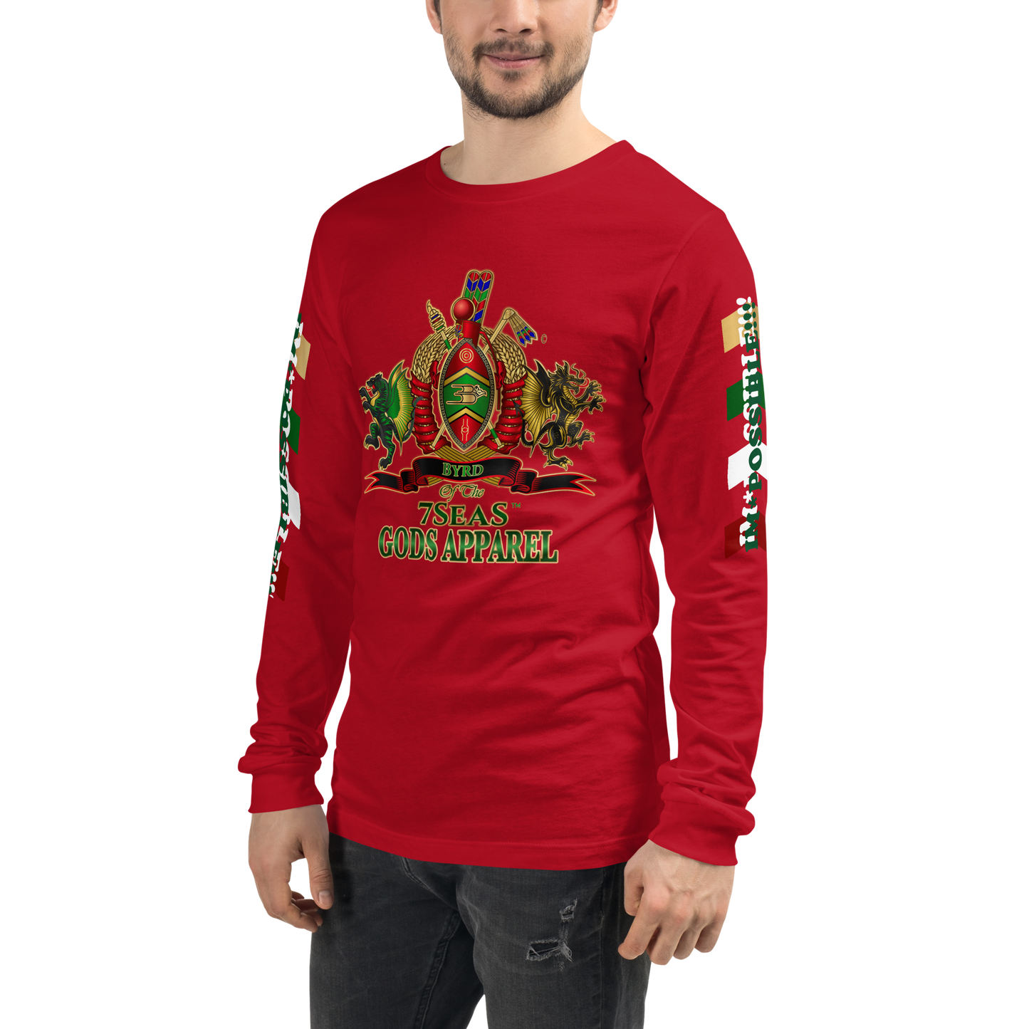 APEP - BYRD OF THE 7SEAS GODS APPAREL - Gods/Men Unisex Long Sleeve Tee