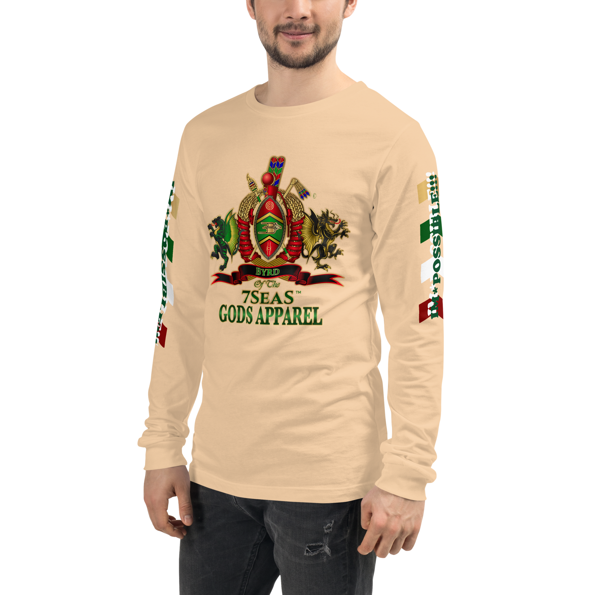 APEP - BYRD OF THE 7SEAS GODS APPAREL - Gods/Men Unisex Long Sleeve Tee