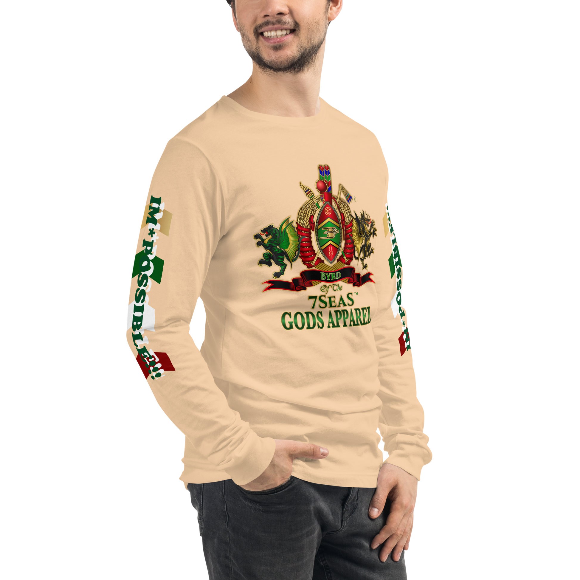 APEP - BYRD OF THE 7SEAS GODS APPAREL - Gods/Men Unisex Long Sleeve Tee