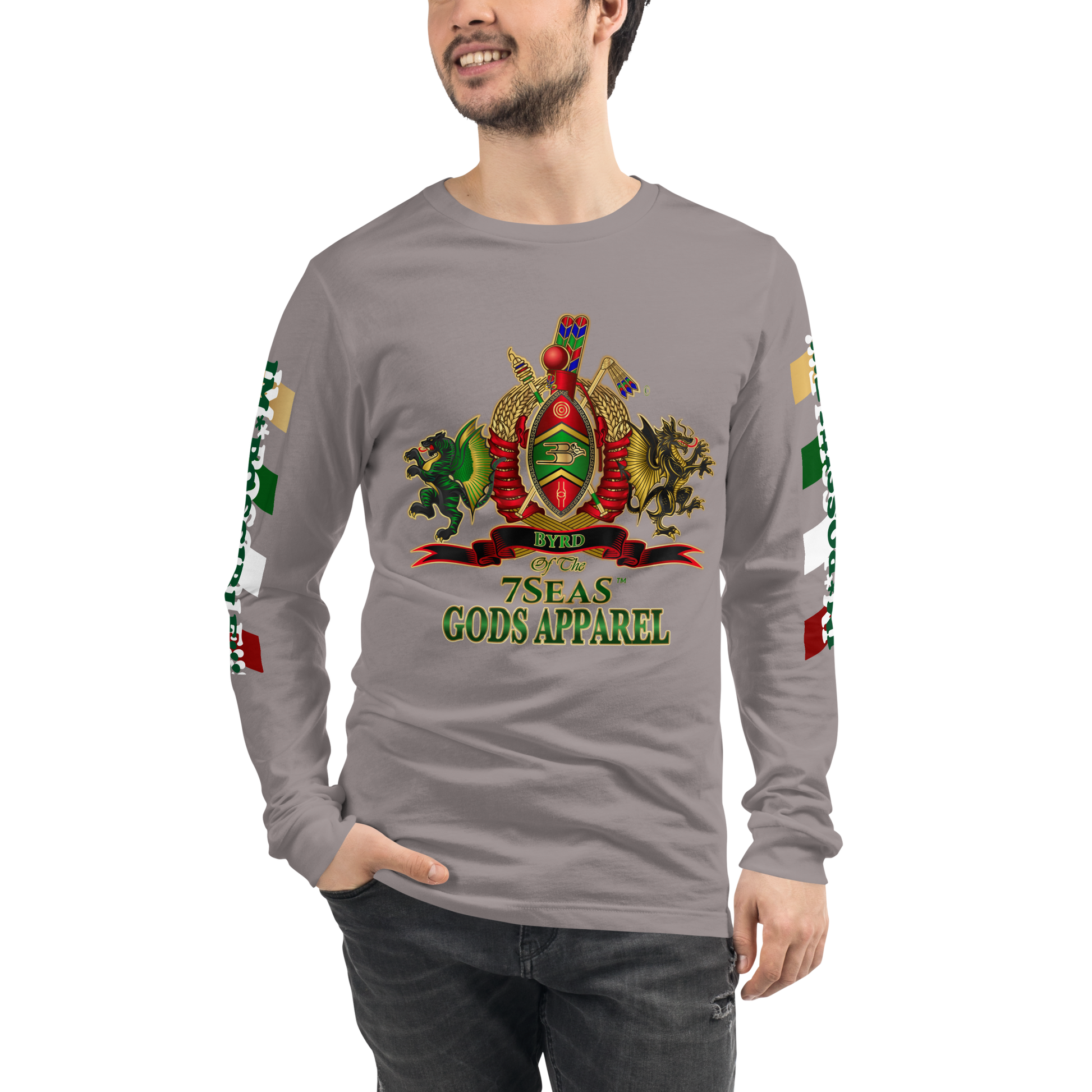 APEP - BYRD OF THE 7SEAS GODS APPAREL - Gods/Men Unisex Long Sleeve Tee