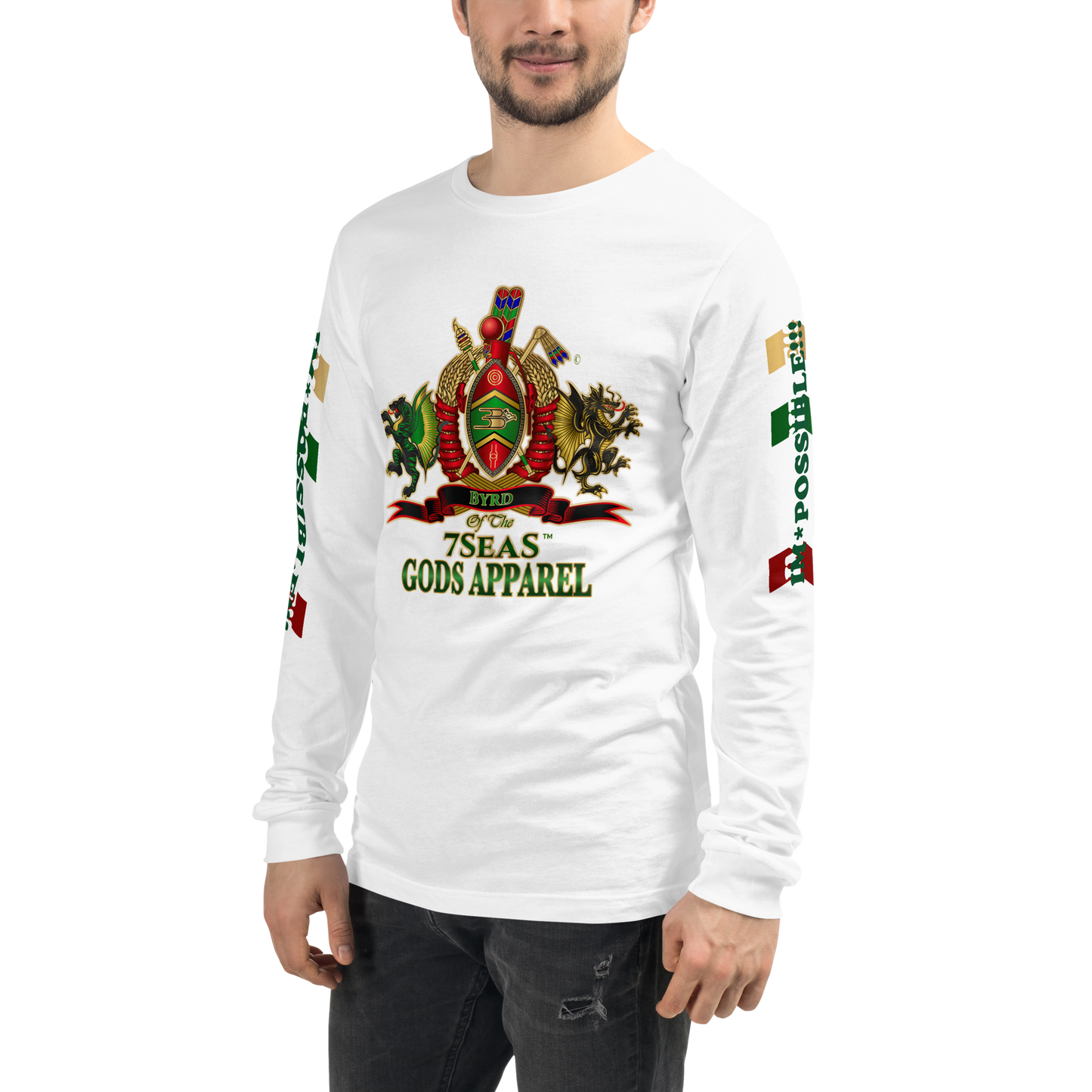 APEP - BYRD OF THE 7SEAS GODS APPAREL - Gods/Men Unisex Long Sleeve Tee