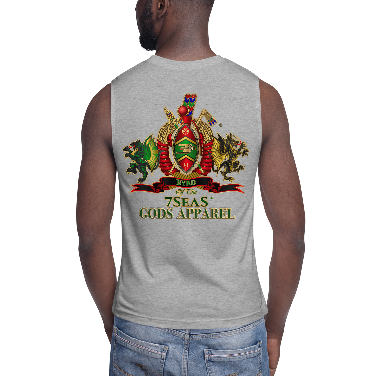 APEP - BYRD OF THE 7SEAS GODS APPAREL - Gods/Men Muscle Shirt