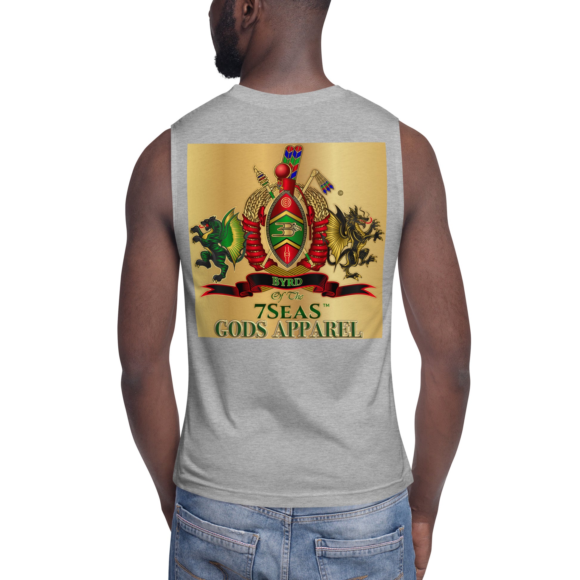 APEP - BYRD OF THE 7SEAS GODS APPAREL - DUST - Gods/Men Muscle Shirt