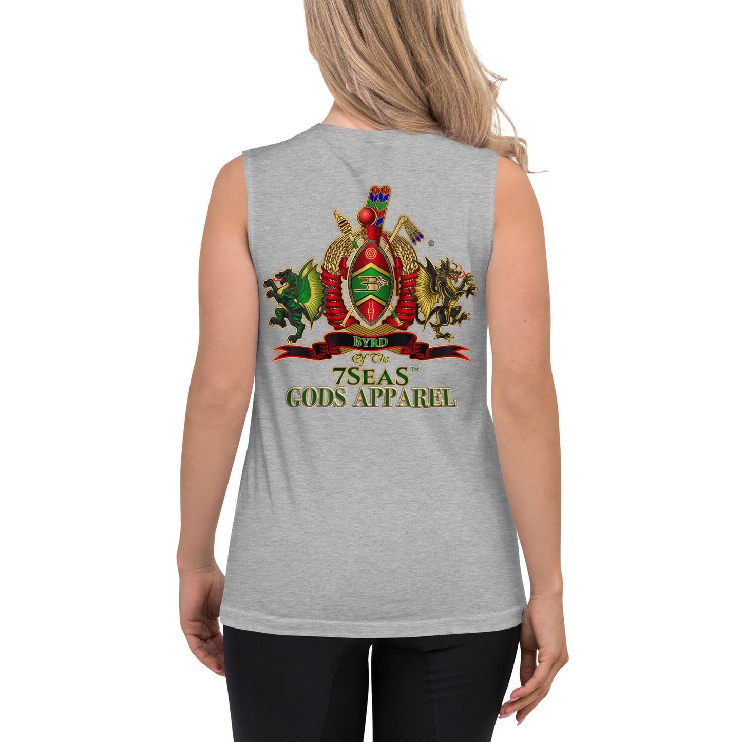 APEP - BYRD OF THE 7SEAS GODS APPAREL - Goddess/Women Muscle Shirt