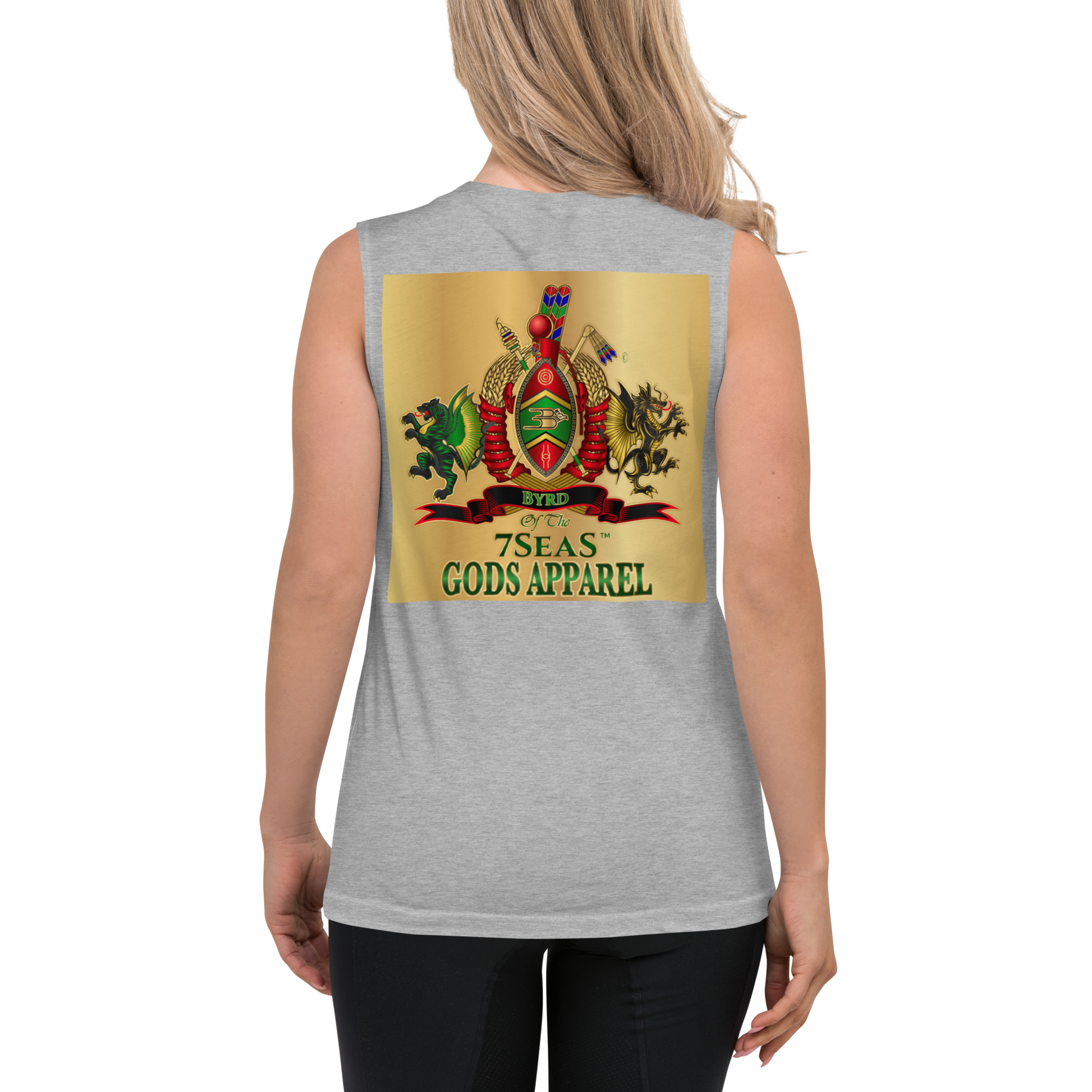 APEP - BYRD OF THE 7SEAS GODS APPAREL - DUST - Goddess/Women Muscle Shirt