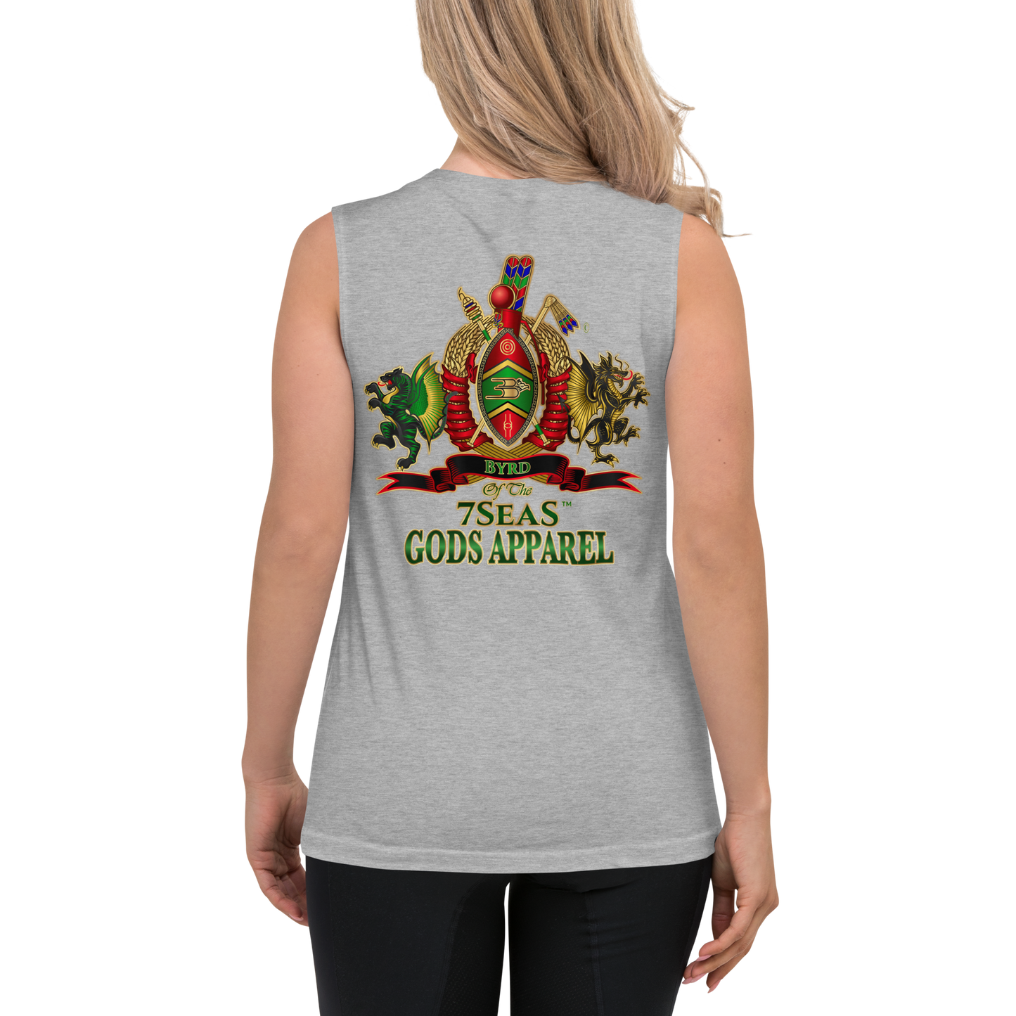 APEP - BYRD OF THE 7SEAS GODS APPAREL - Goddess/Women Muscle Shirt