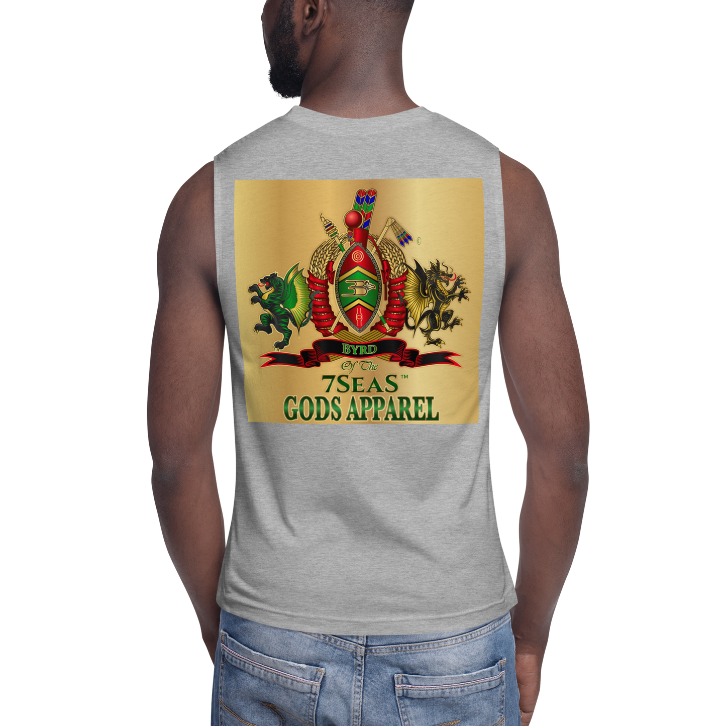 APEP - BYRD OF THE 7SEAS GODS APPAREL - DUST - Gods/Men Muscle Shirt