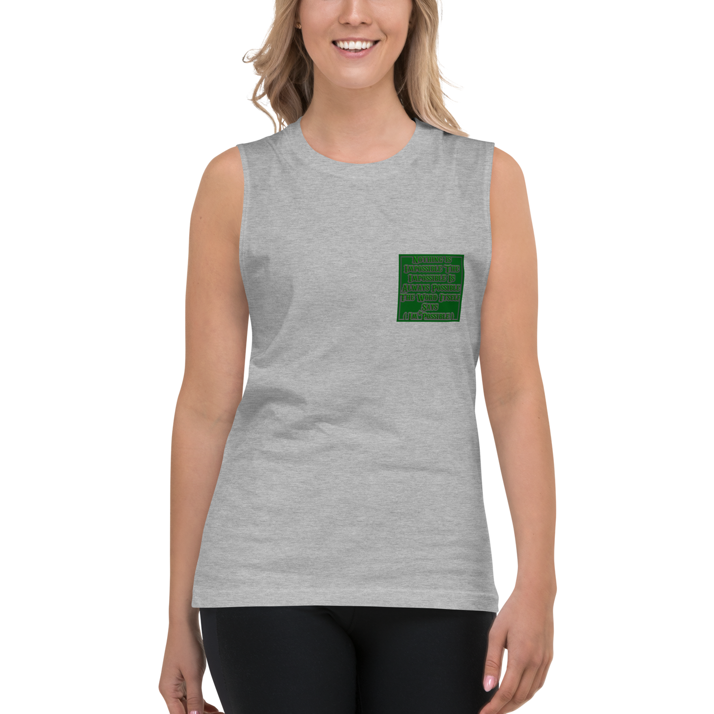 APEP - BYRD OF THE 7SEAS GODS APPAREL - GREEN - Goddess/Women Muscle Shirt