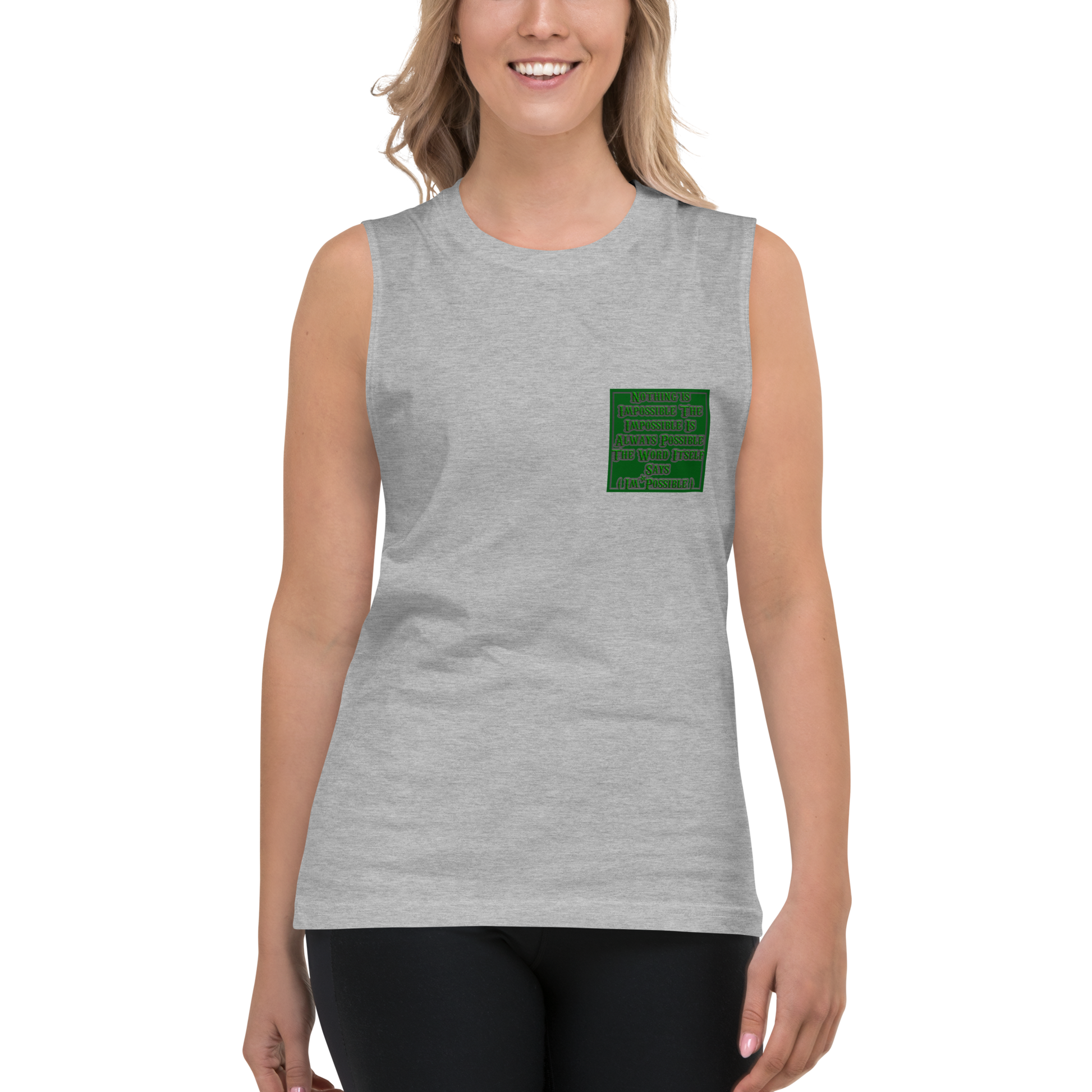 APEP - BYRD OF THE 7SEAS GODS APPAREL - GREEN - Goddess/Women Muscle Shirt